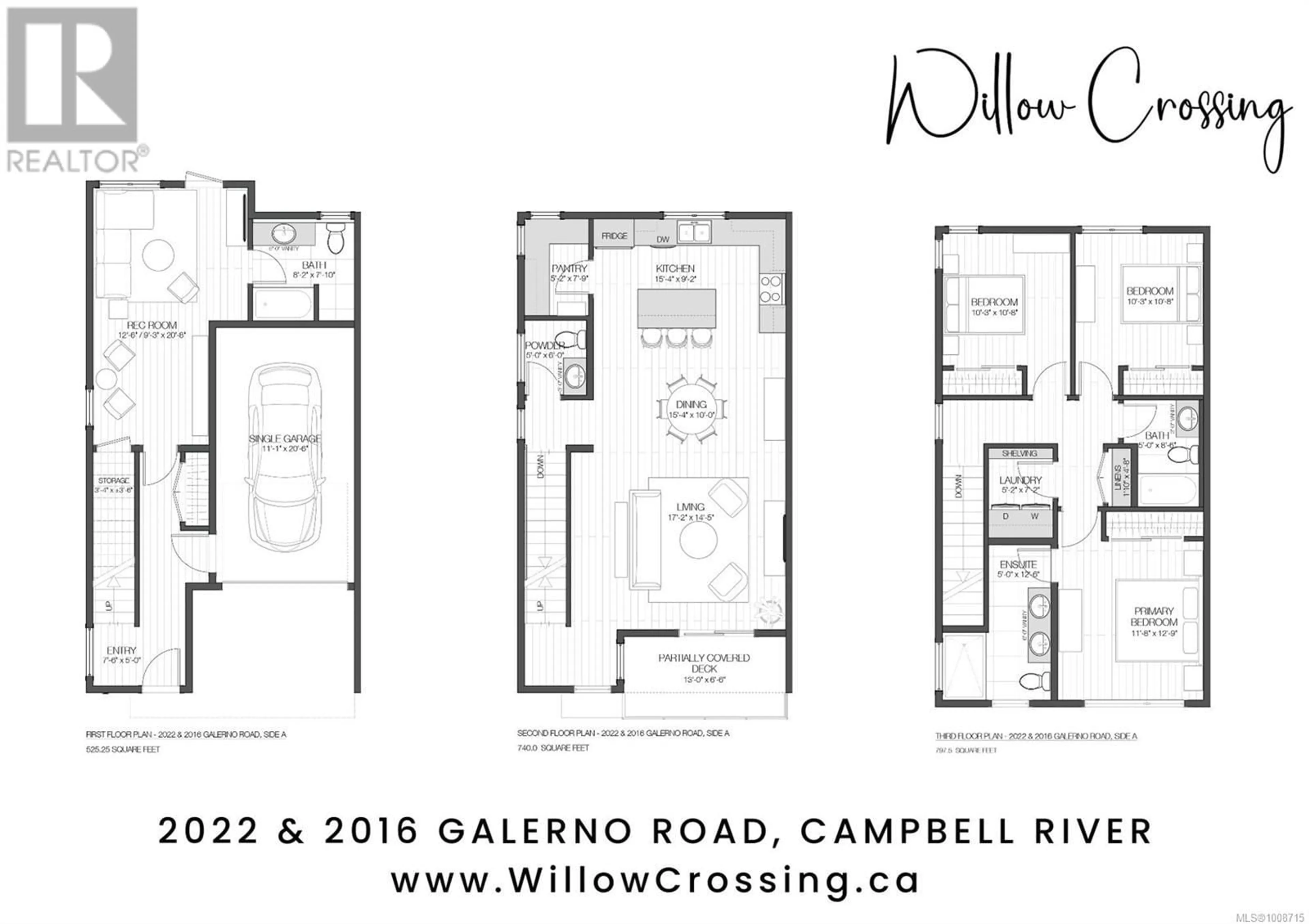 Floor plan for 2022B GALERNO ROAD, Campbell River British Columbia V9W0A2