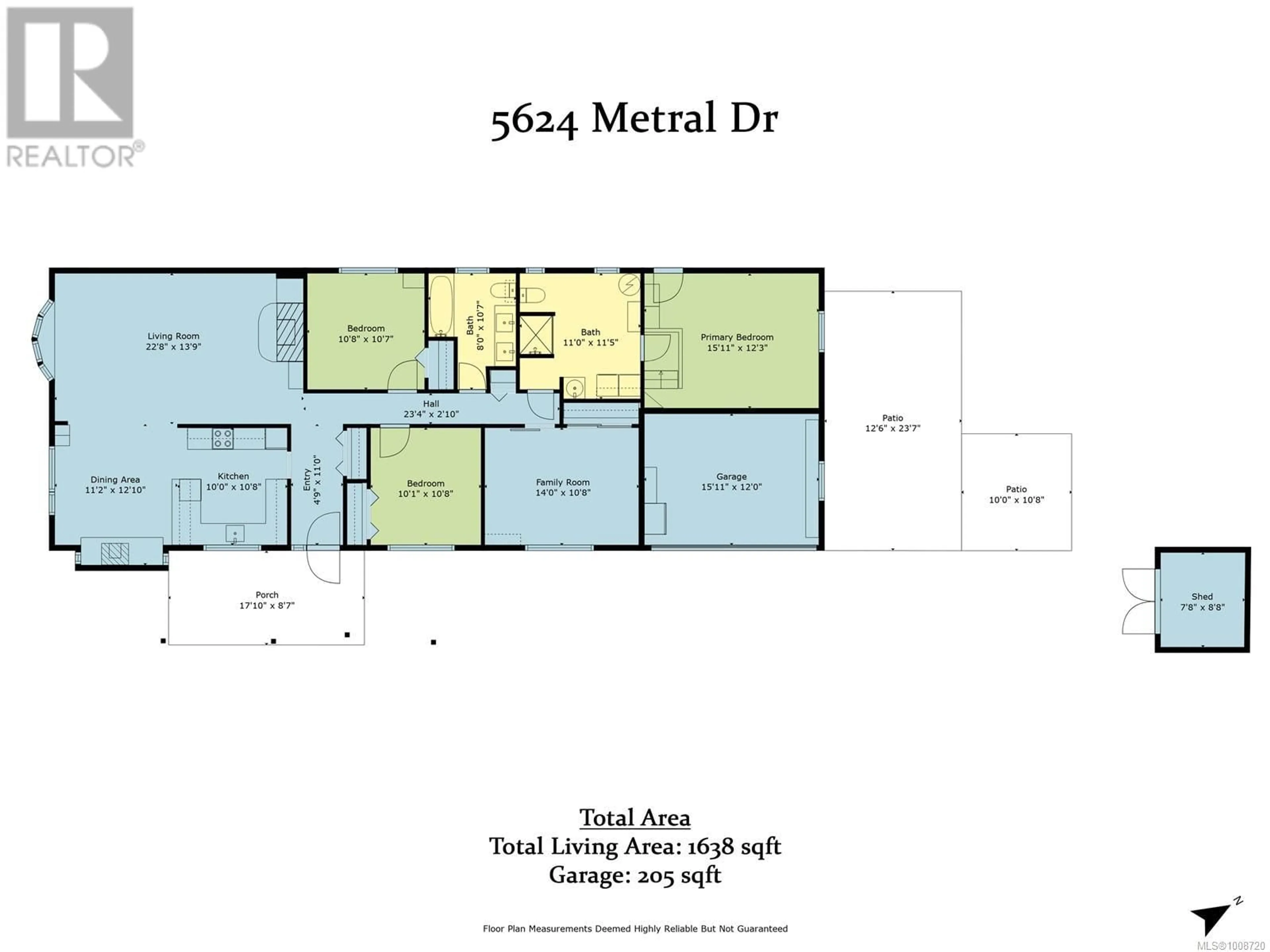 Floor plan for 5624 METRAL DRIVE, Nanaimo British Columbia V9T2L3