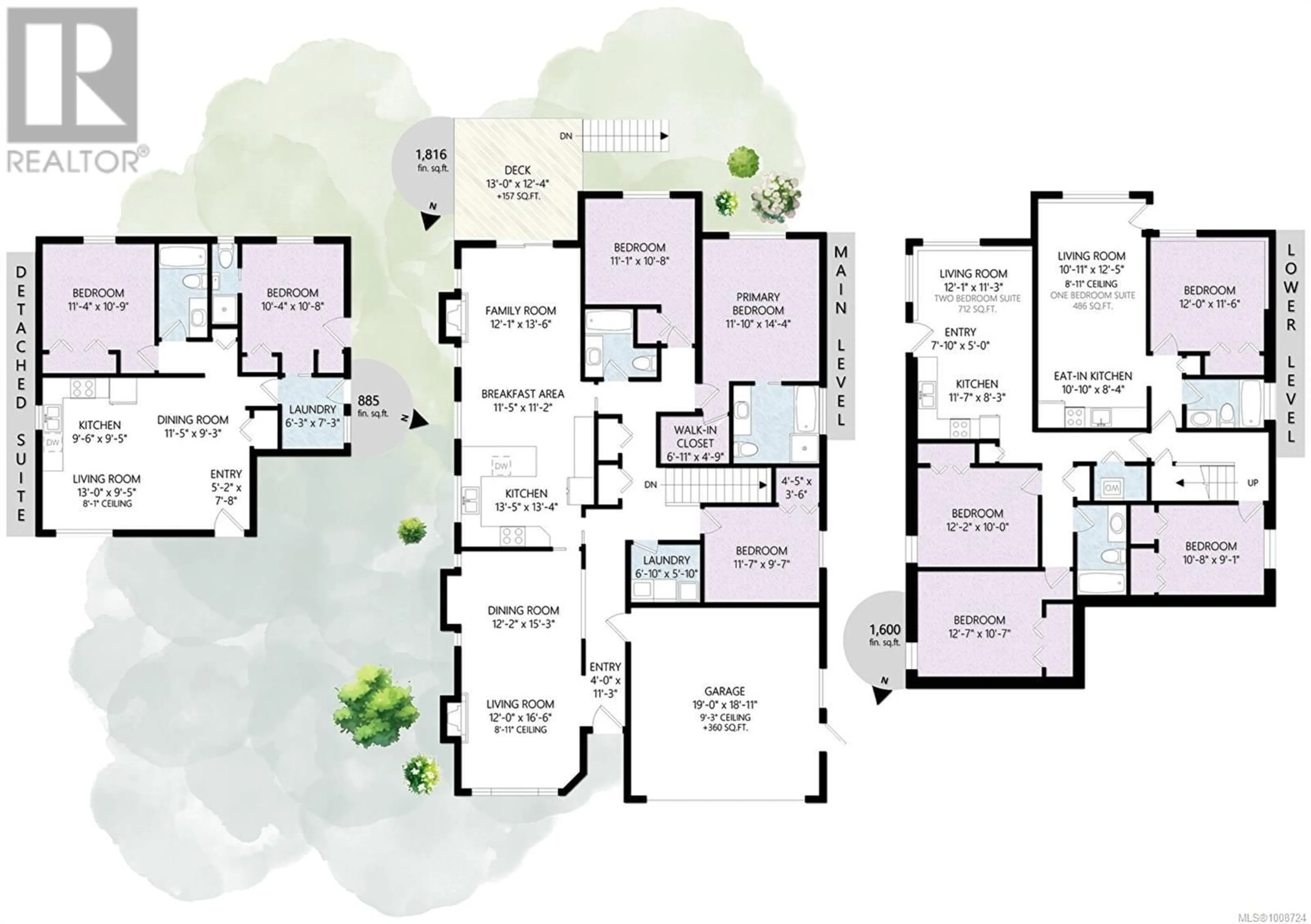 Floor plan for 555 LEASIDE AVENUE, Saanich British Columbia V8Z2K9