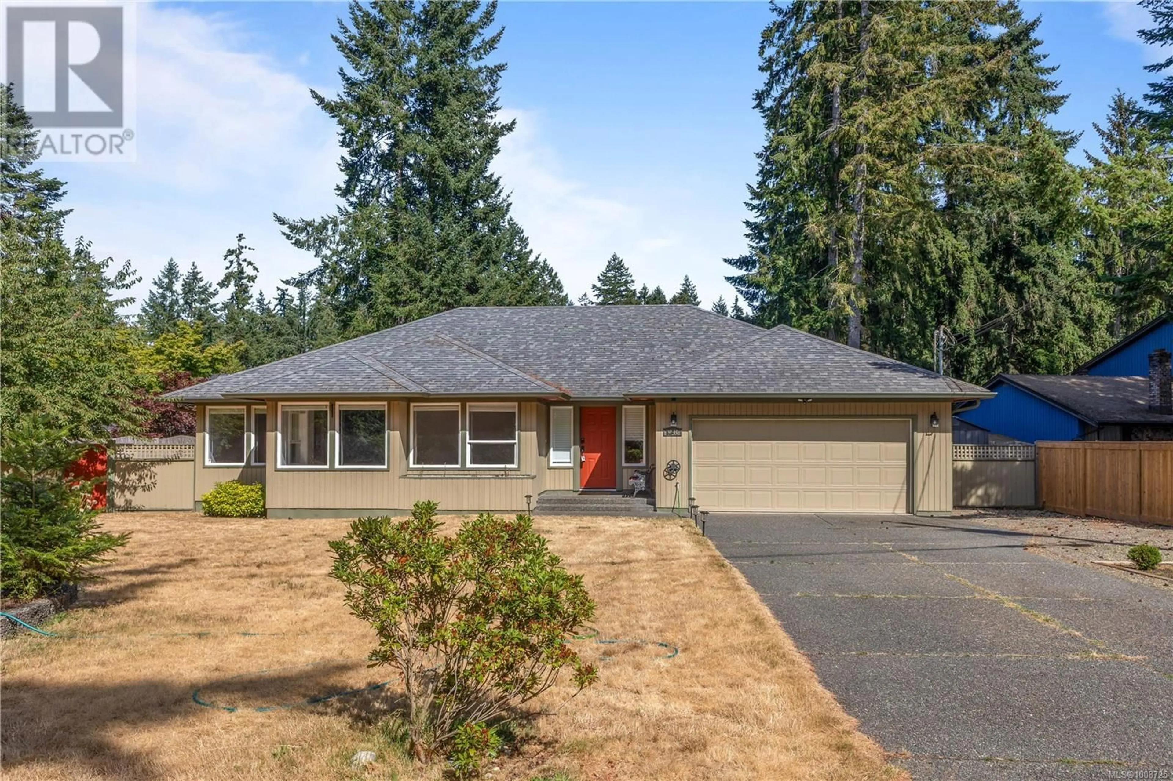 Home with vinyl exterior material, street for 8840 HENDERSON AVENUE, Black Creek British Columbia V9J1A6