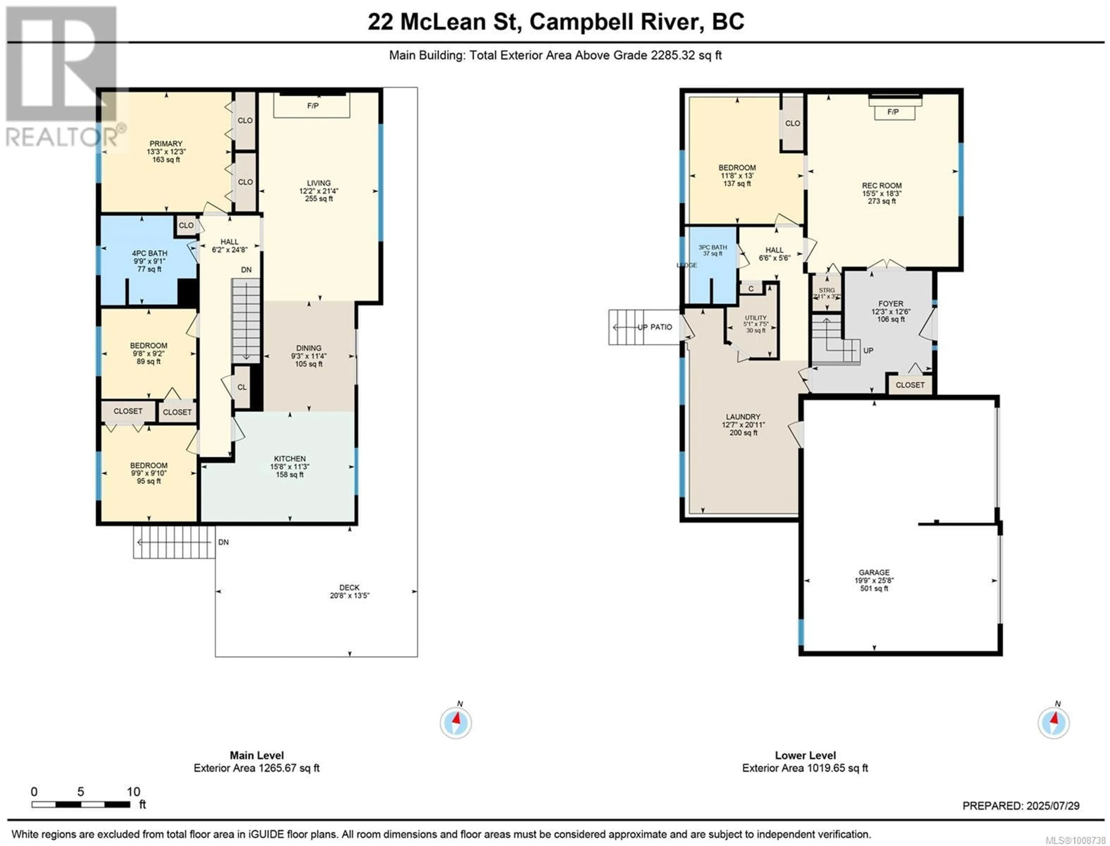 Floor plan for 22 MCLEAN STREET, Campbell River British Columbia V9W2L9