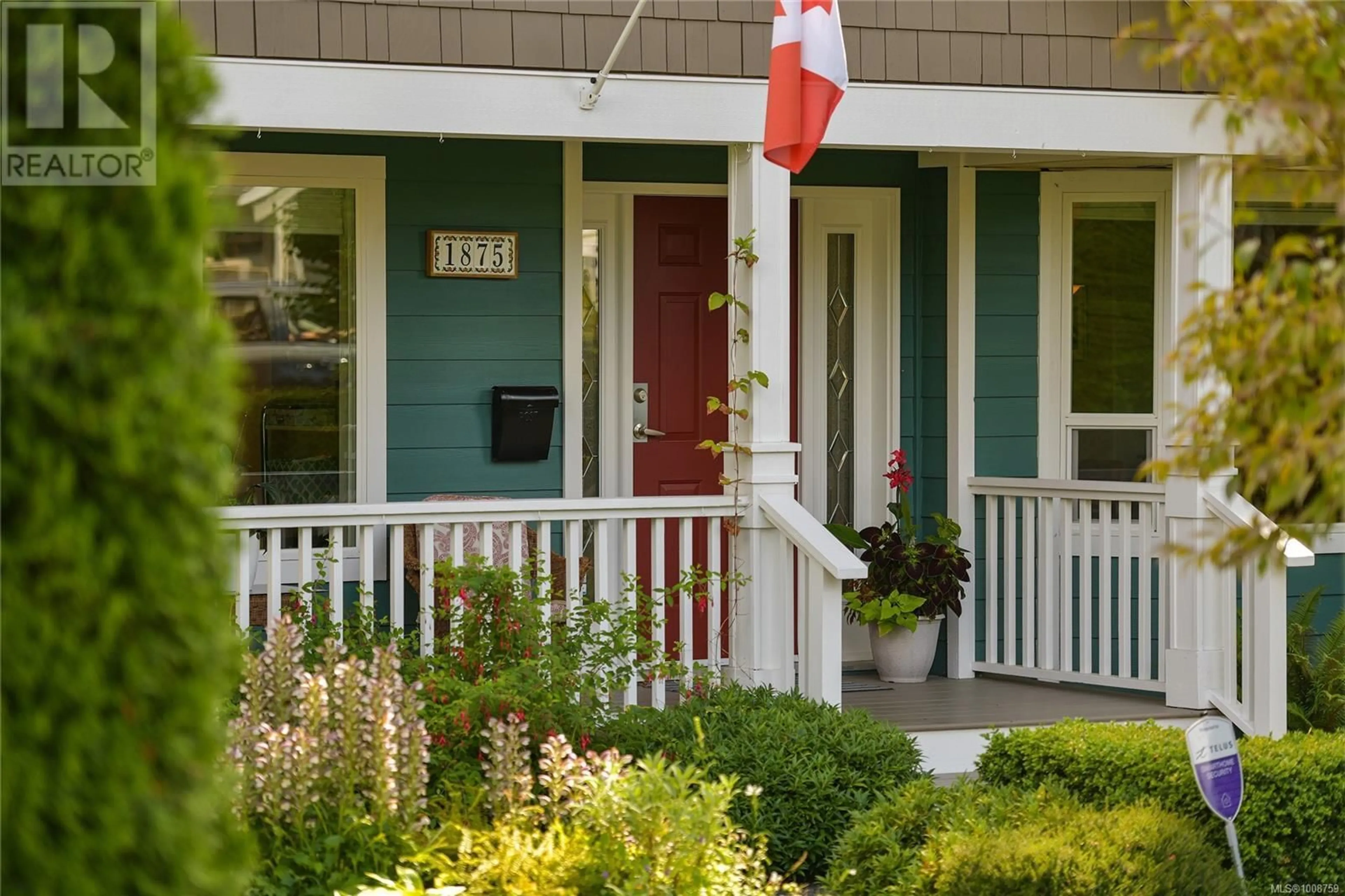 Home with vinyl exterior material, street for 1875 NEIL STREET, Saanich British Columbia V8R3C6