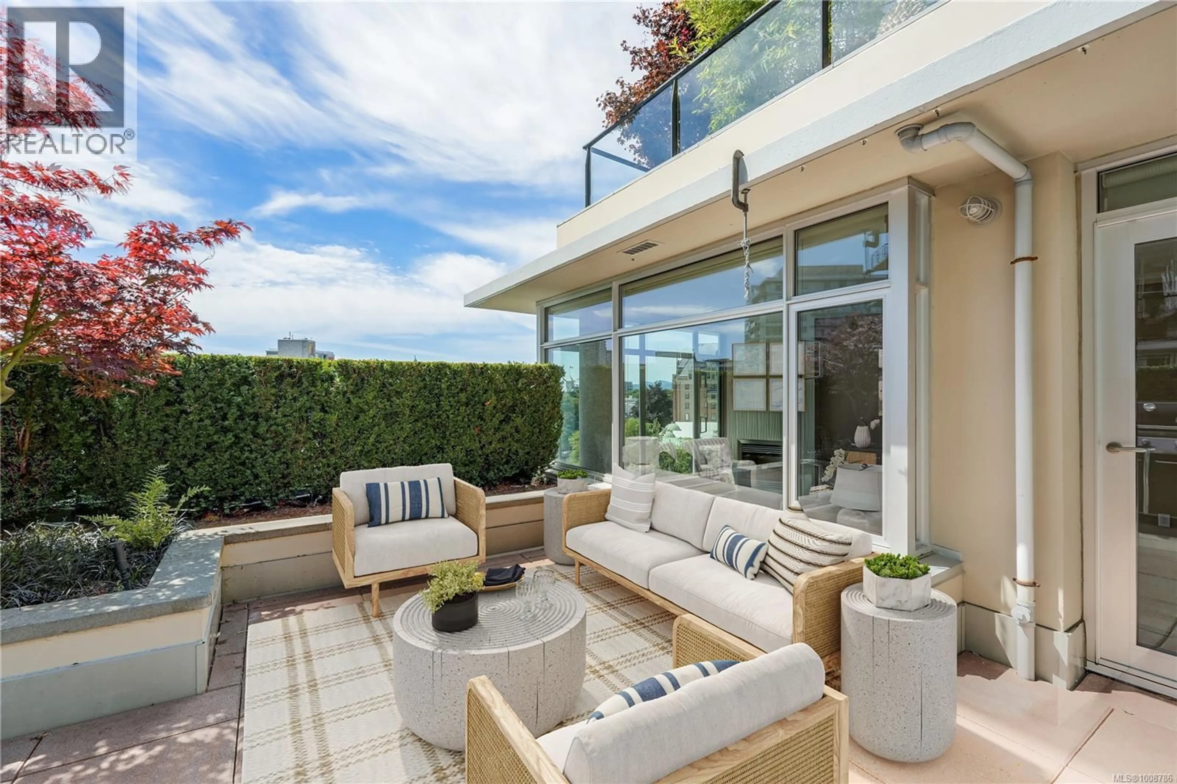 Patio, unknown for N609 - 737 HUMBOLDT STREET, Victoria British Columbia V8W1B1