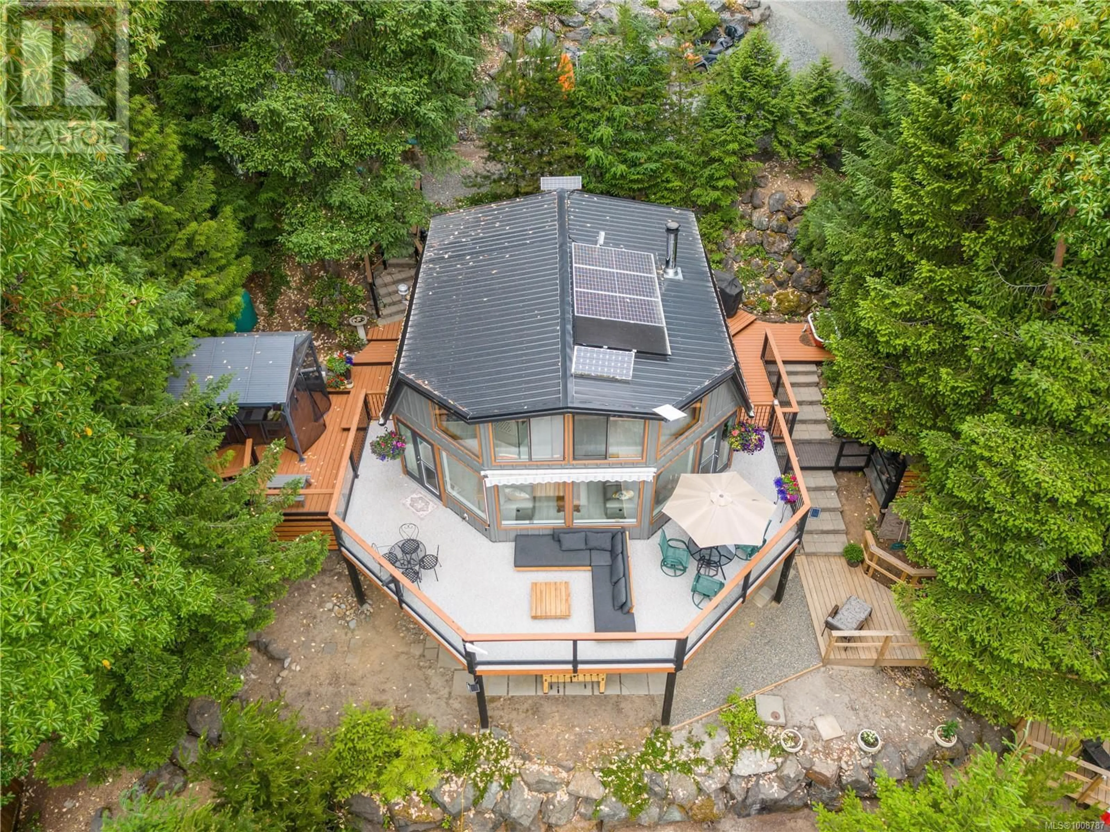 A pic from outside/outdoor area/front of a property/back of a property/a pic from drone, unknown for Lot 409 - 3664 HORNE LAKE CAVES ROAD, Qualicum Beach British Columbia V9K2L7