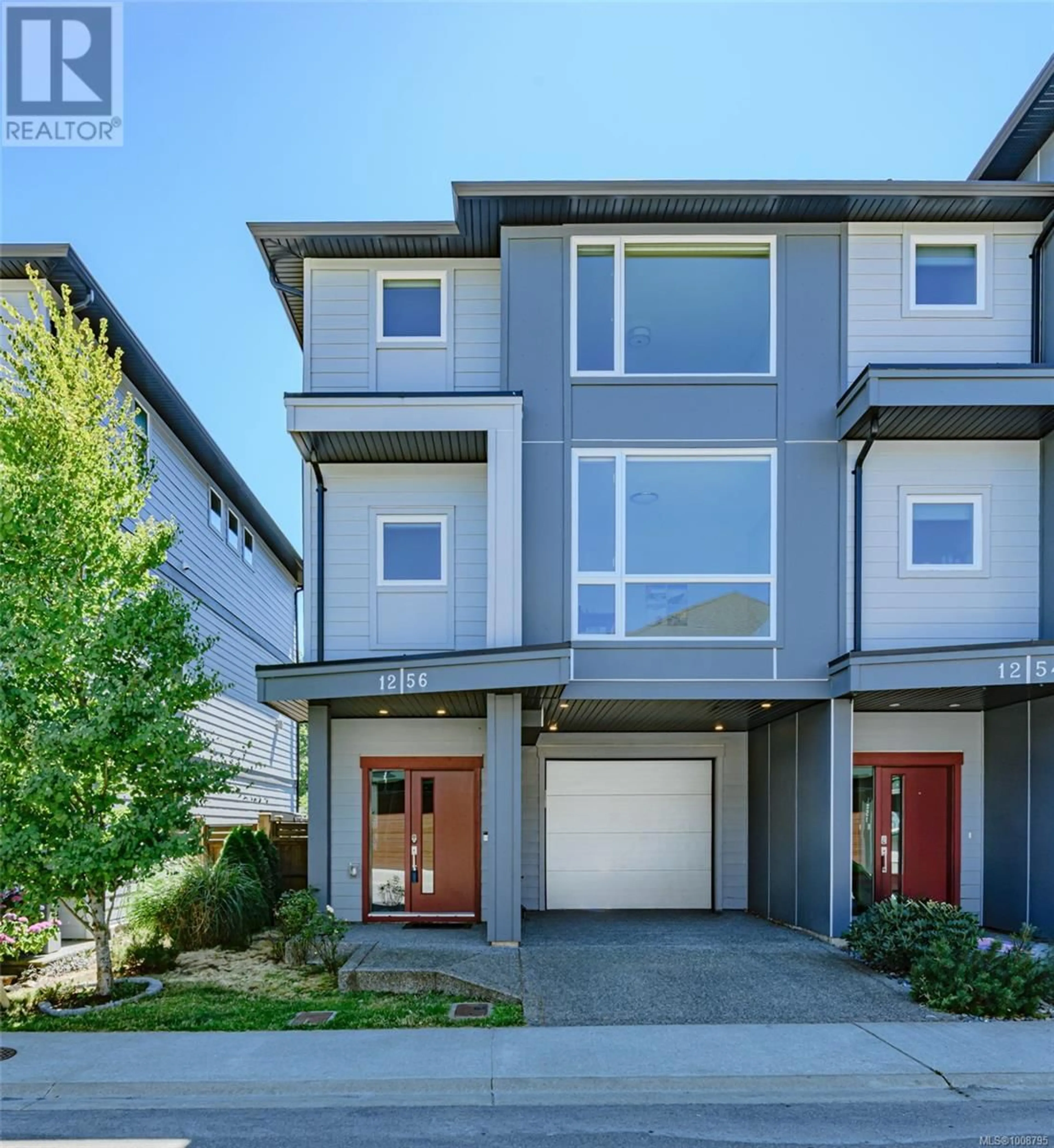 Home with vinyl exterior material, street for 1256 SOLSTICE CRESCENT, Langford British Columbia V9B0V1
