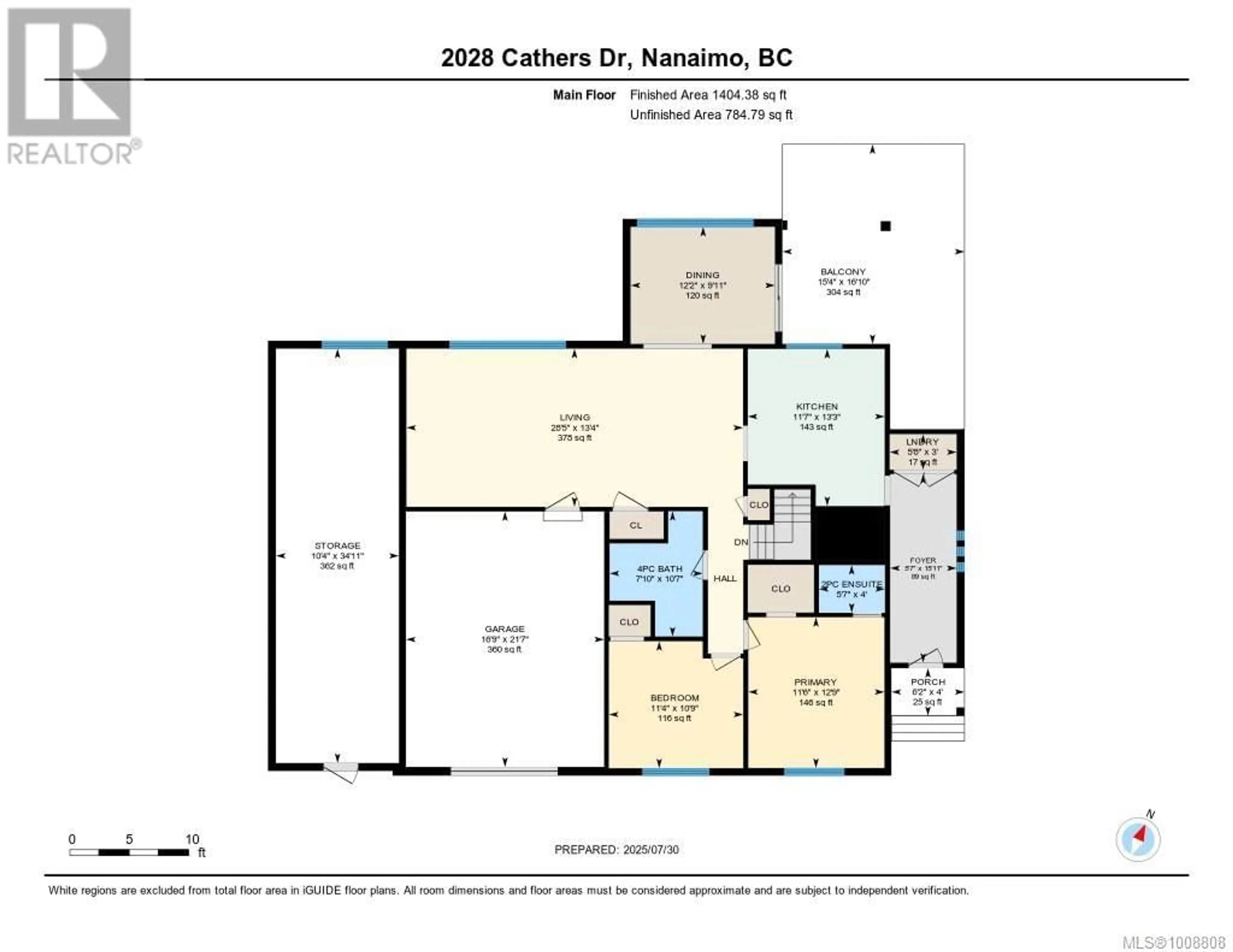 Floor plan for 2028 CATHERS DRIVE, Nanaimo British Columbia V9R6R9