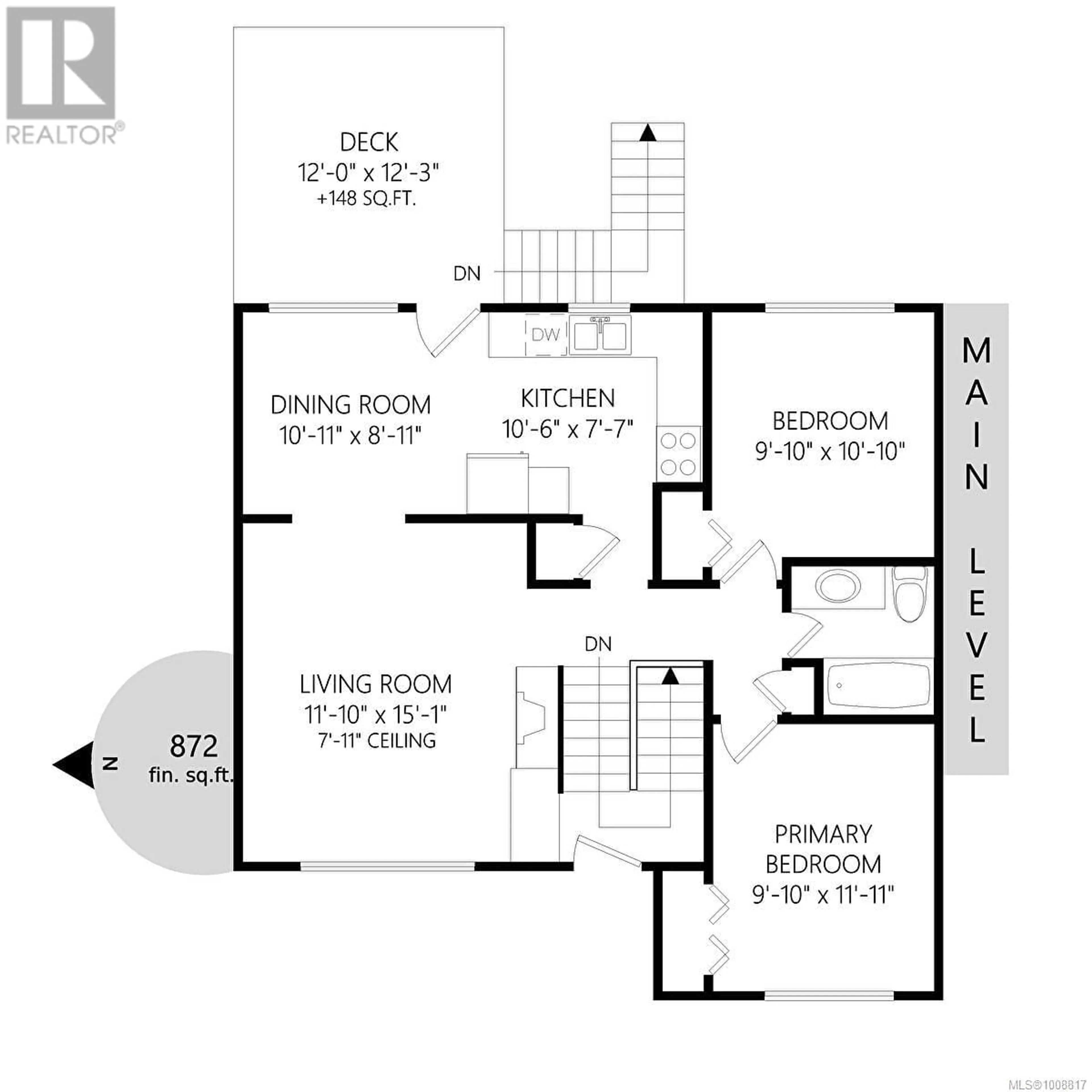 Floor plan for 3605 CEDAR HILL ROAD, Saanich British Columbia V8P3Z3