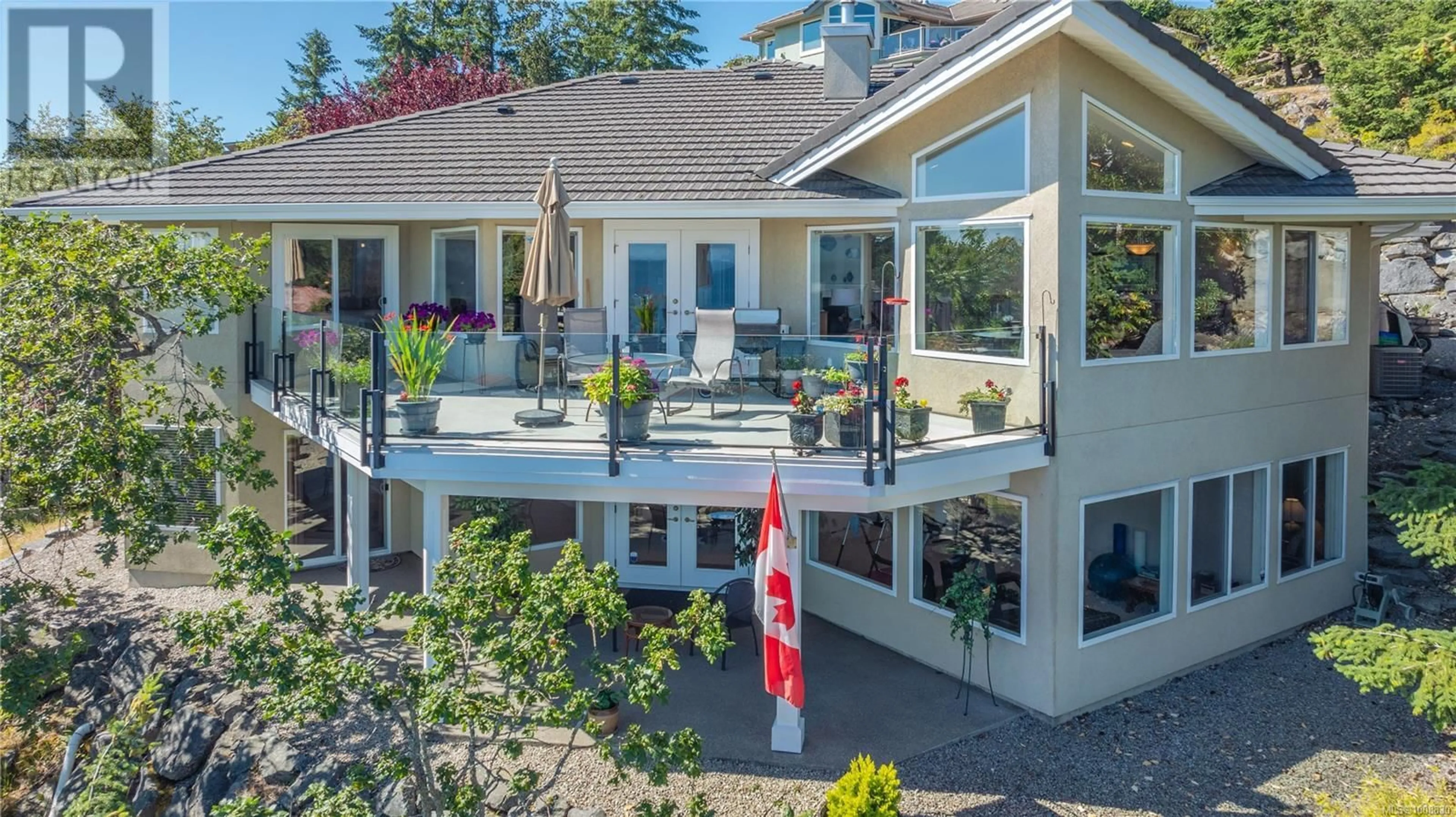 Home with vinyl exterior material, mountain view for 3495 SEABLUFF LANE, Nanoose Bay British Columbia V9P9H3