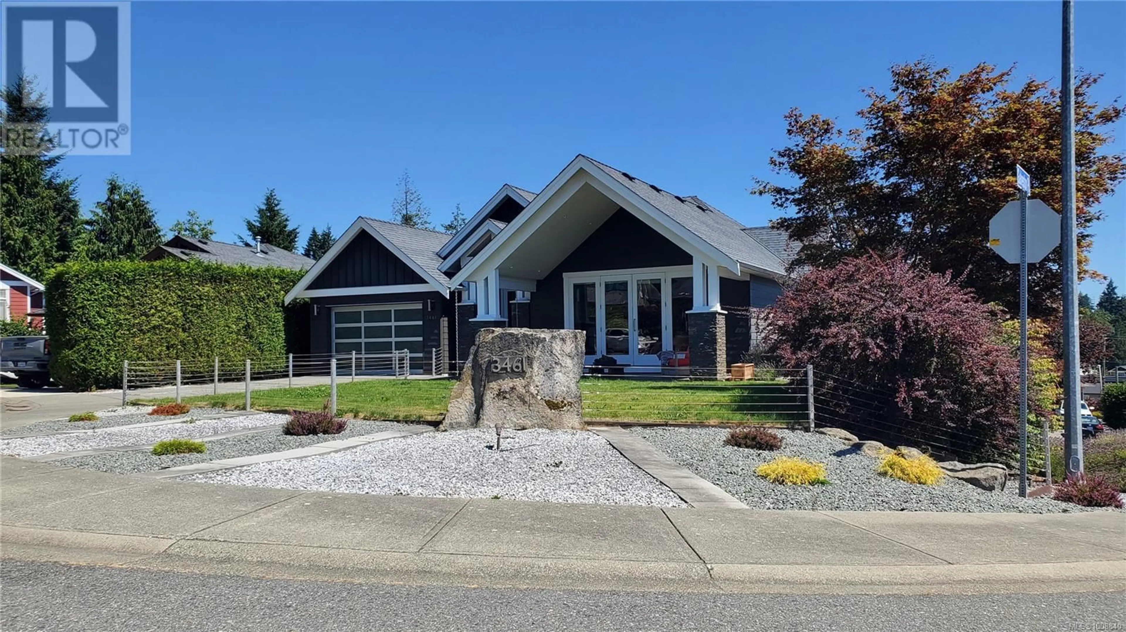 Home with vinyl exterior material, street for 3461 SANTA FE PLACE, Nanaimo British Columbia V9T0A6