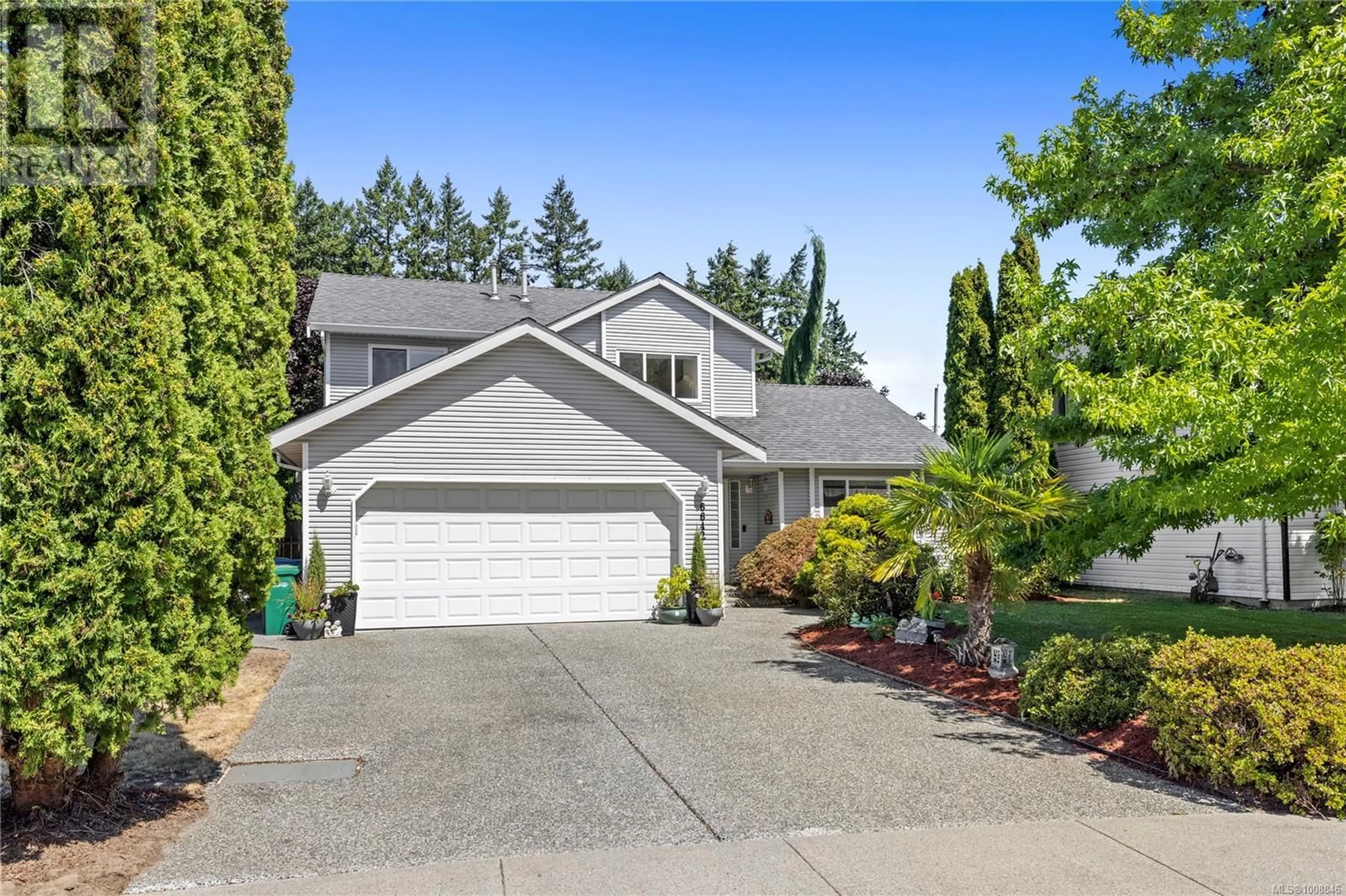 Home with vinyl exterior material, street for 6642 NATHAN ROAD, Nanaimo British Columbia V9T6H7