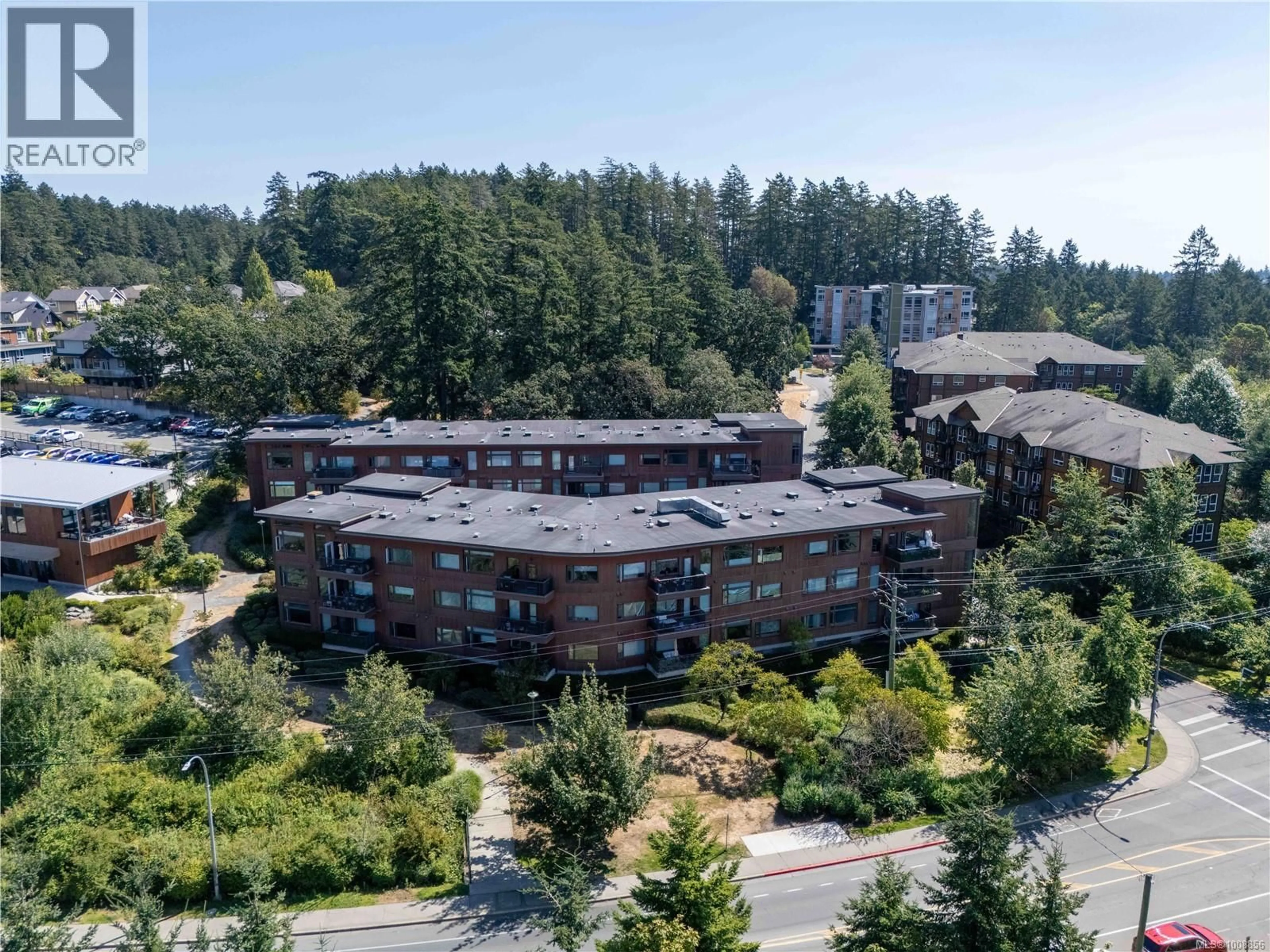 A pic from outside/outdoor area/front of a property/back of a property/a pic from drone, mountain view for 107 - 170 NURSERY HILL DRIVE, View Royal British Columbia V9B0P2
