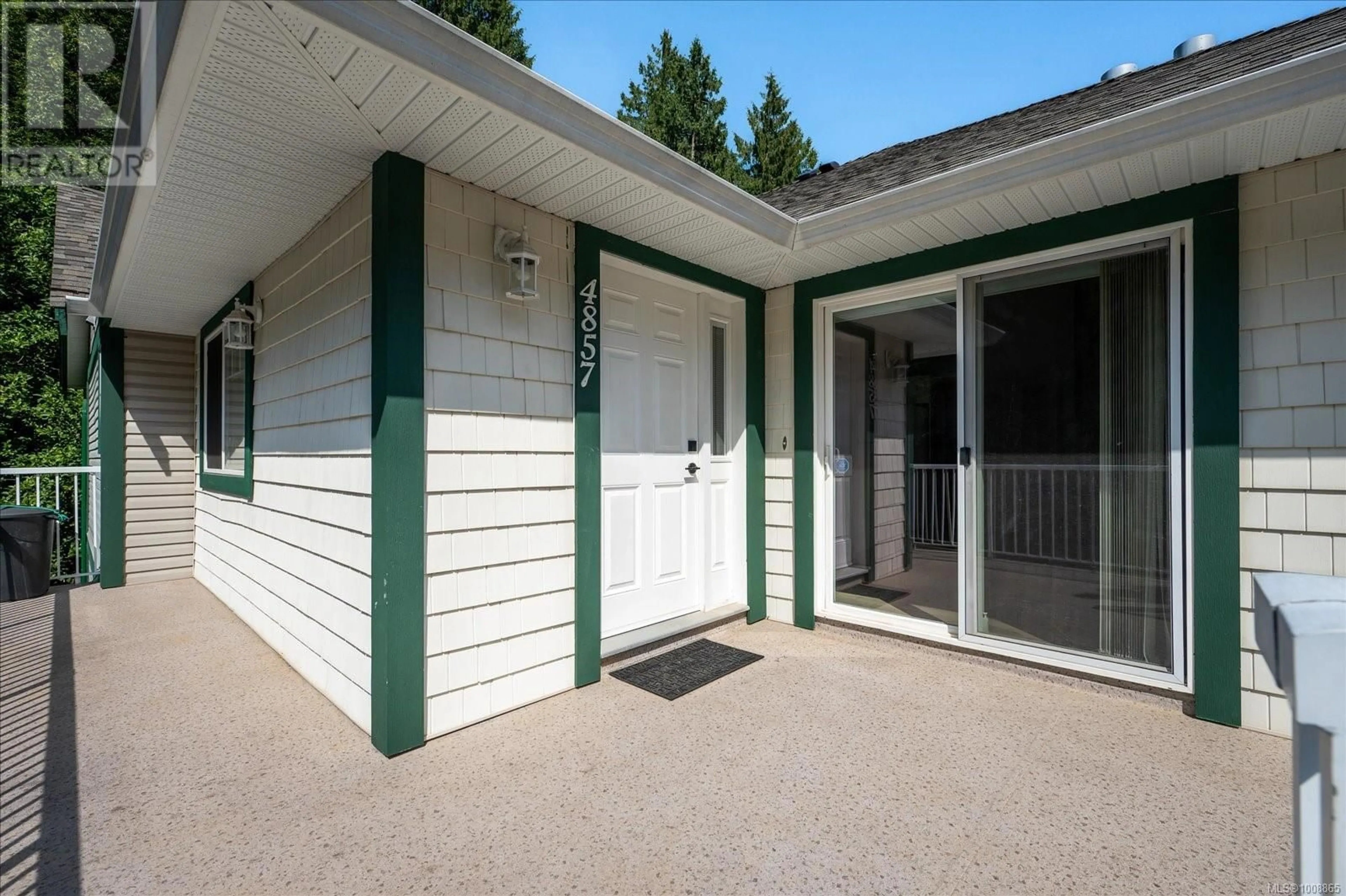 Home with vinyl exterior material, street for 4857 SALMON BERRY WAY, Nanaimo British Columbia V9V1T4