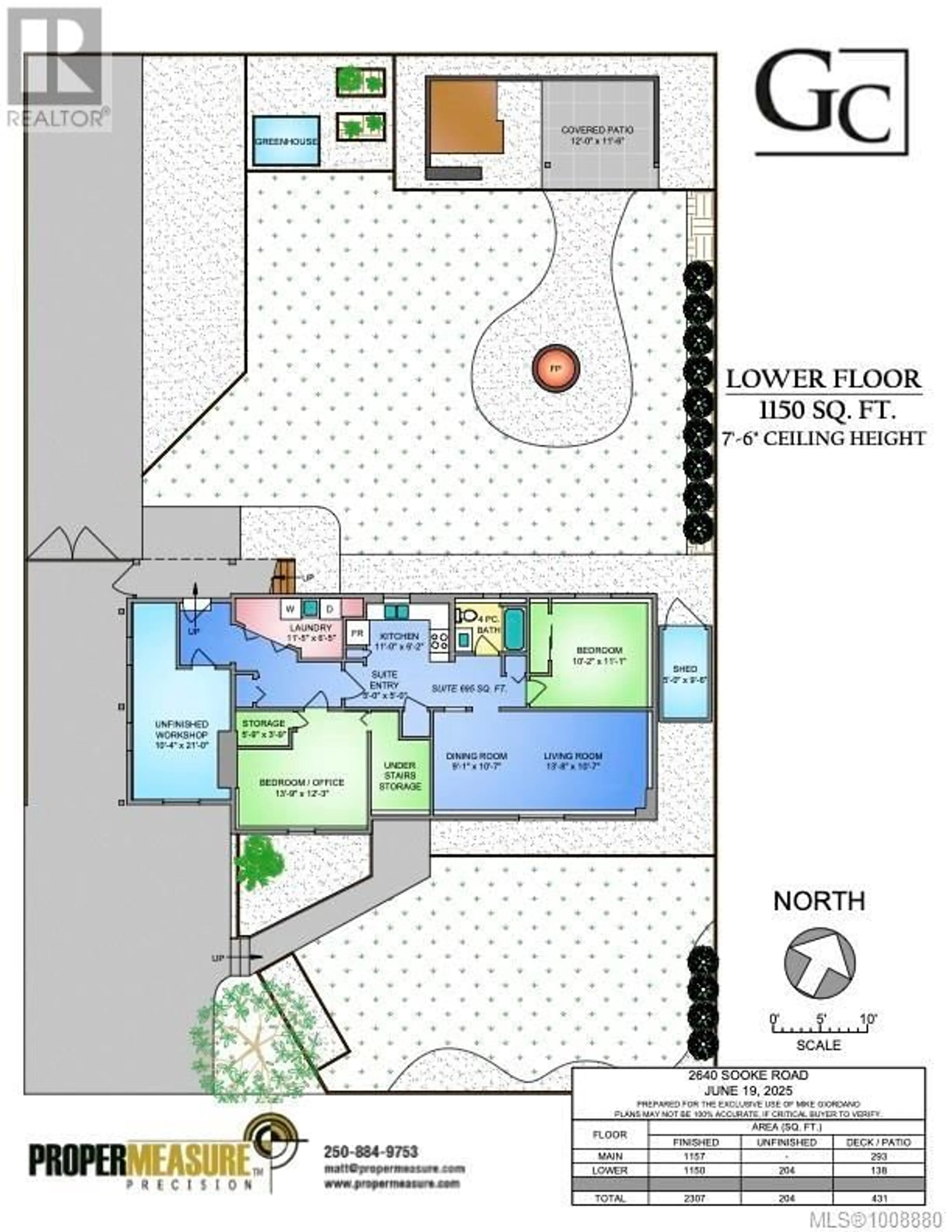 Floor plan for 2640 SOOKE ROAD, Langford British Columbia V9B1Y4