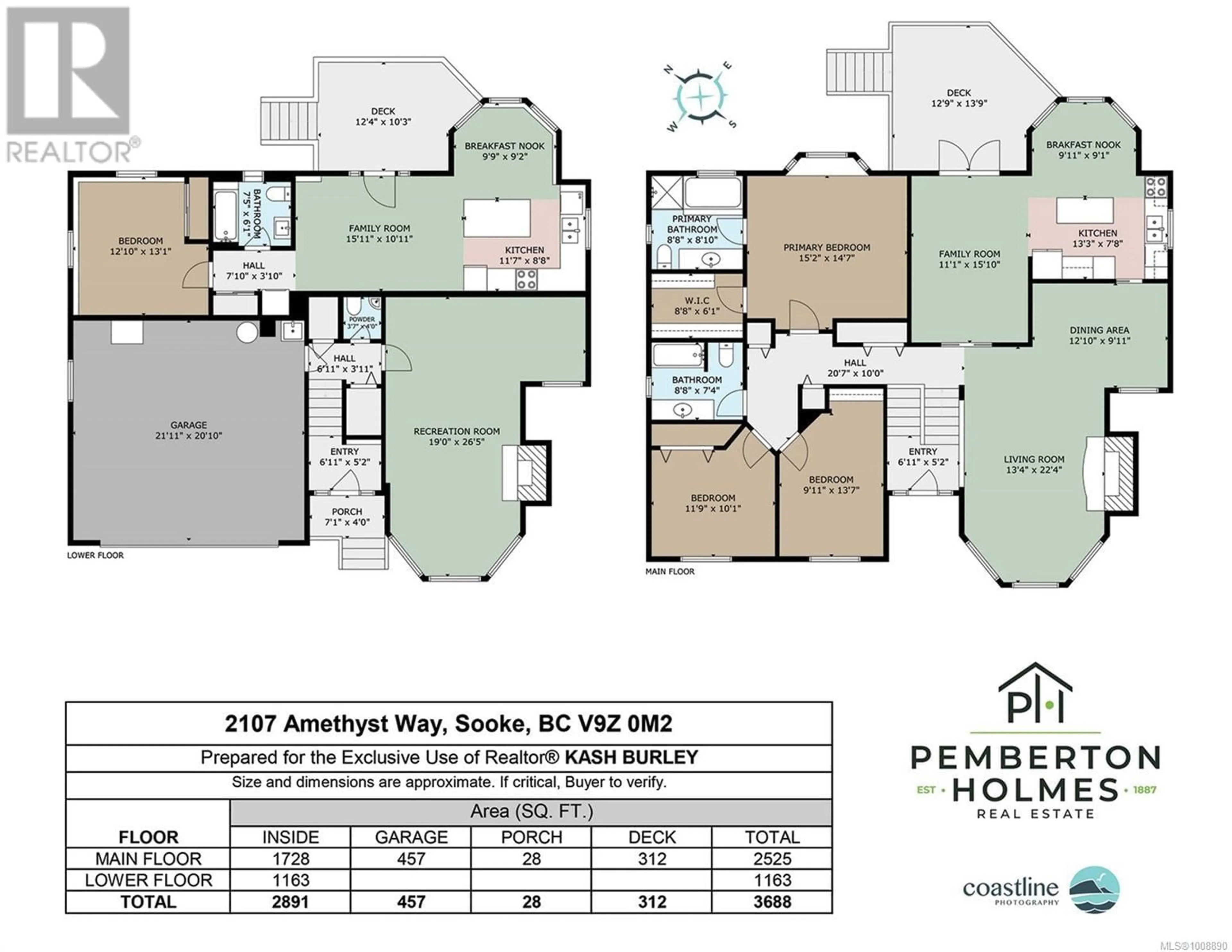 Floor plan for 2107 AMETHYST WAY, Sooke British Columbia V9Z0M2