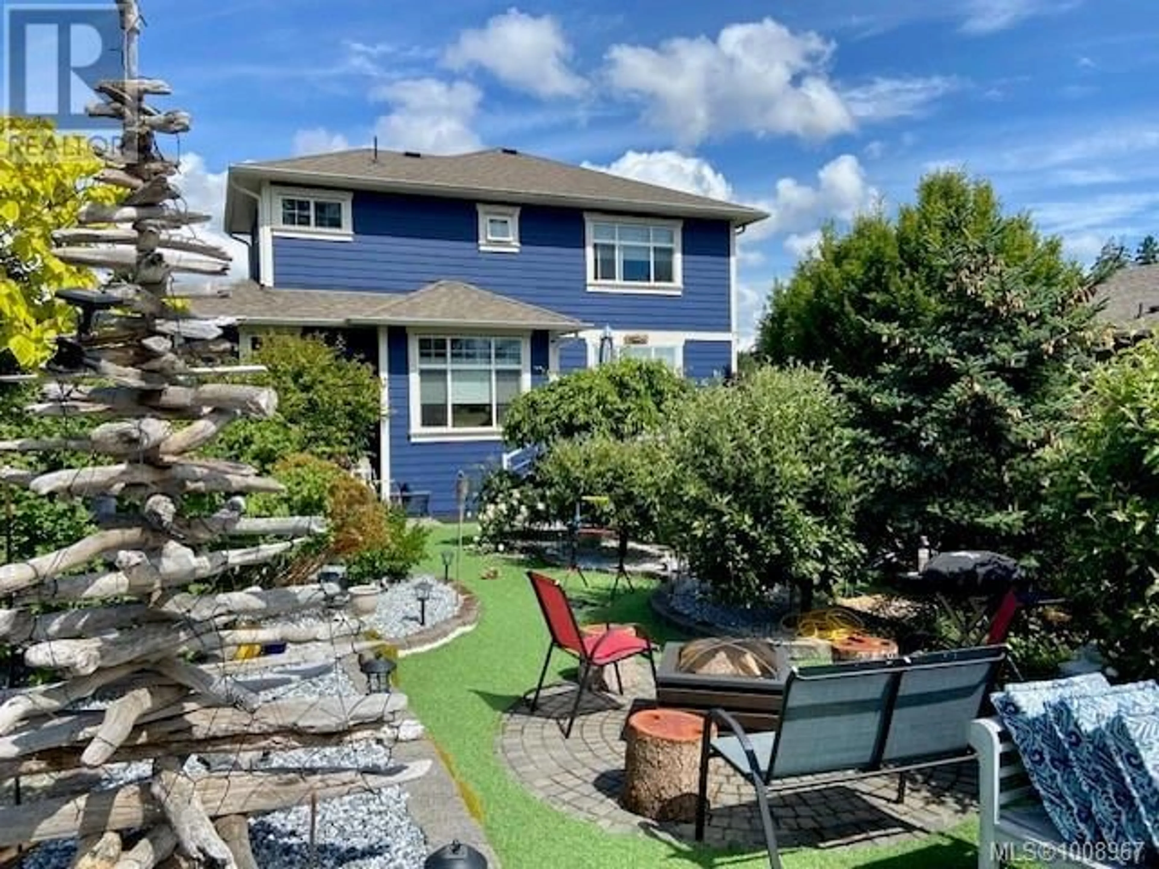 A pic from outside/outdoor area/front of a property/back of a property/a pic from drone, mountain view for 2324 DEMAMIEL PLACE, Sooke British Columbia V9Z0Y4