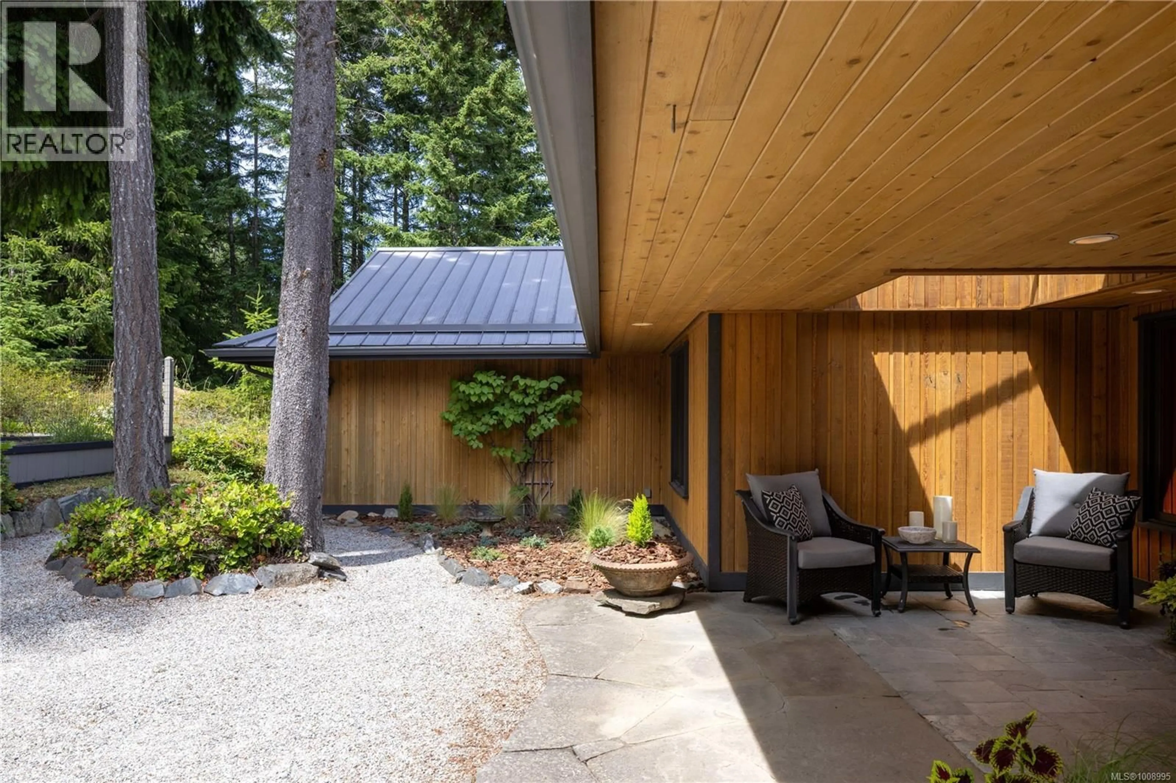 Patio, forest/trees view for 253 CHILTON ROAD, Salt Spring British Columbia V8K2W9