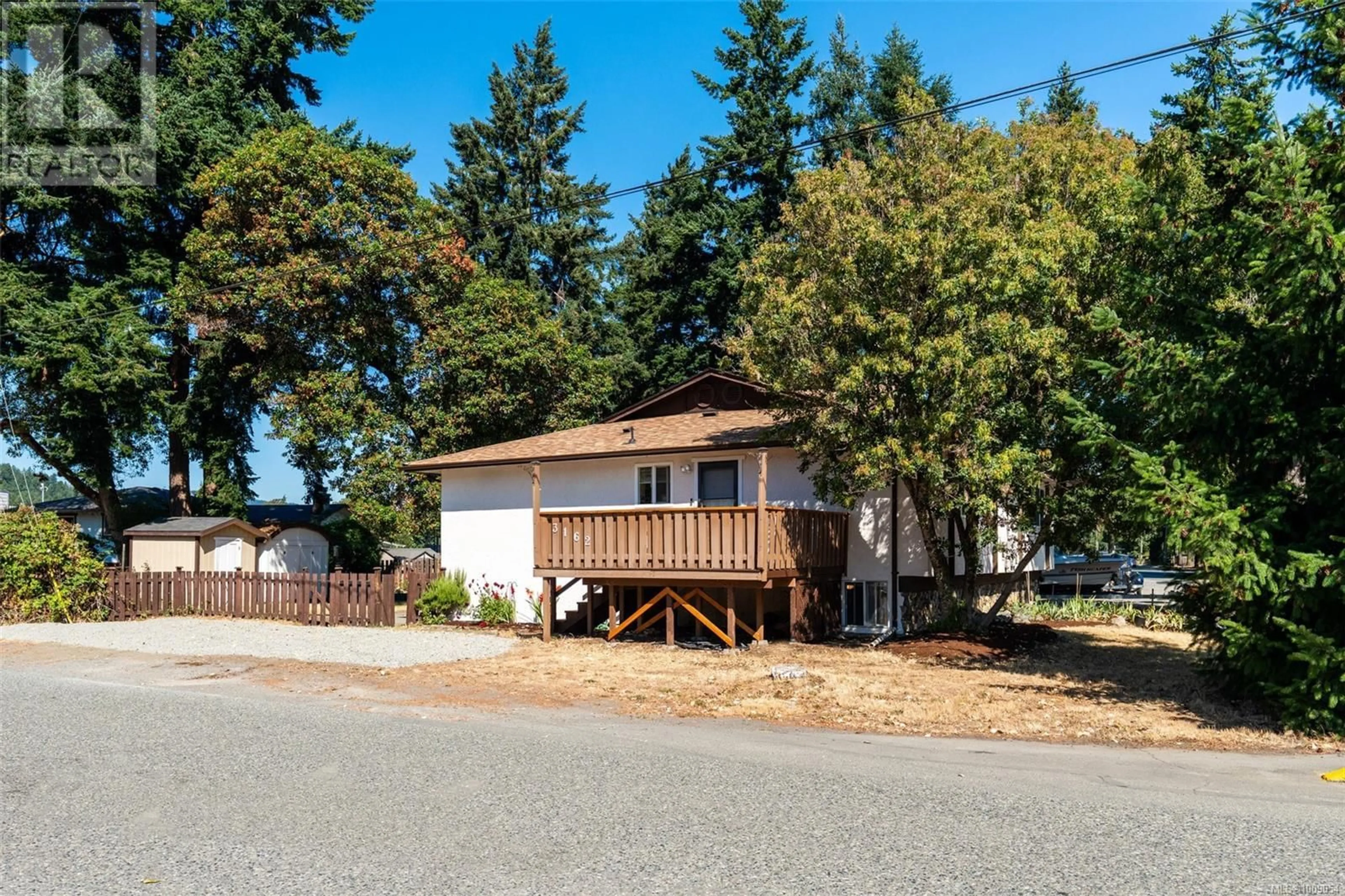 Home with vinyl exterior material, street for 3162 METCHOSIN ROAD, Colwood British Columbia V9C2A2