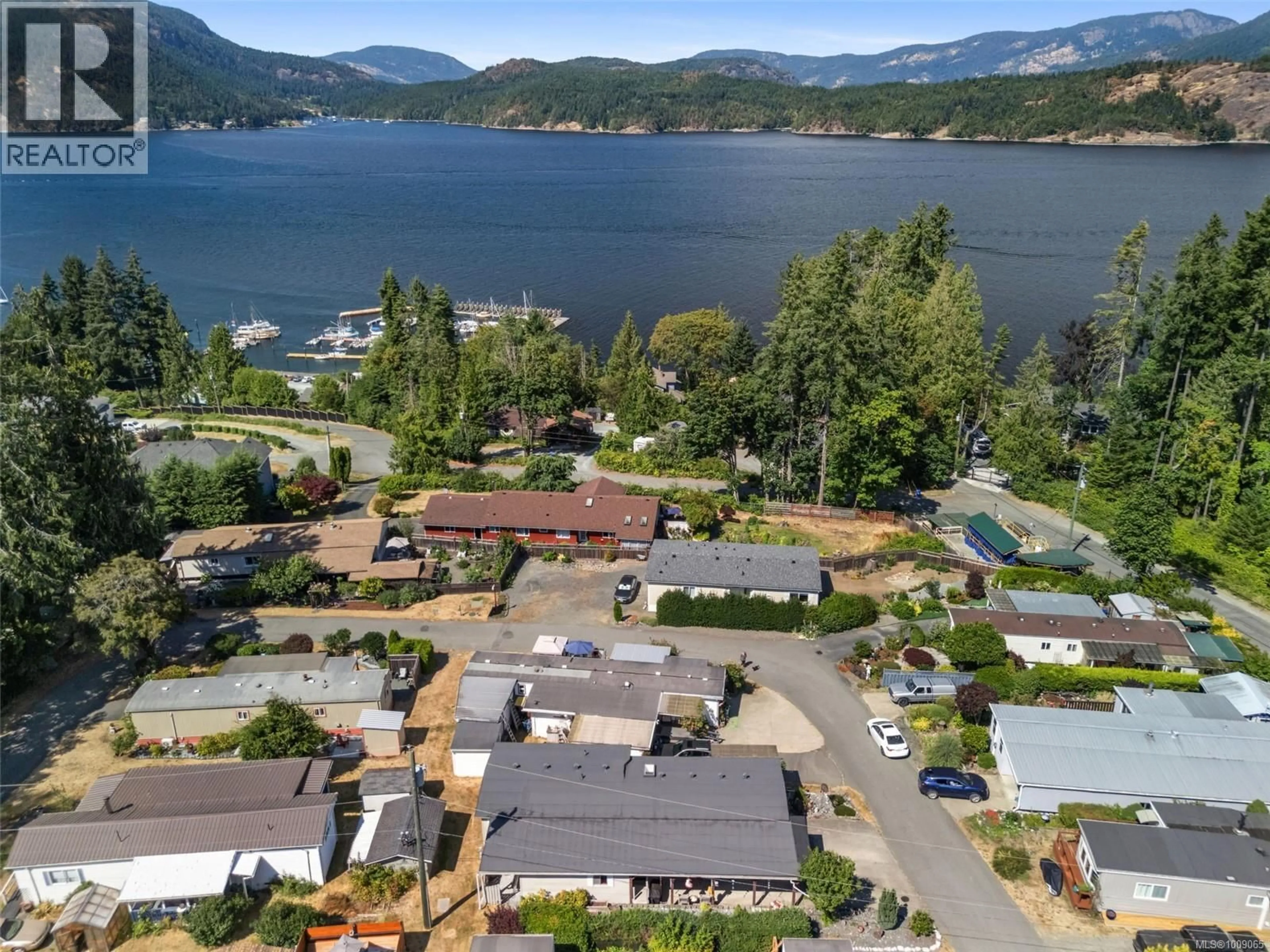 A pic from outside/outdoor area/front of a property/back of a property/a pic from drone, water/lake/river/ocean view for 25 - 1265 CHERRY POINT ROAD, Cowichan Bay British Columbia V0R1N2