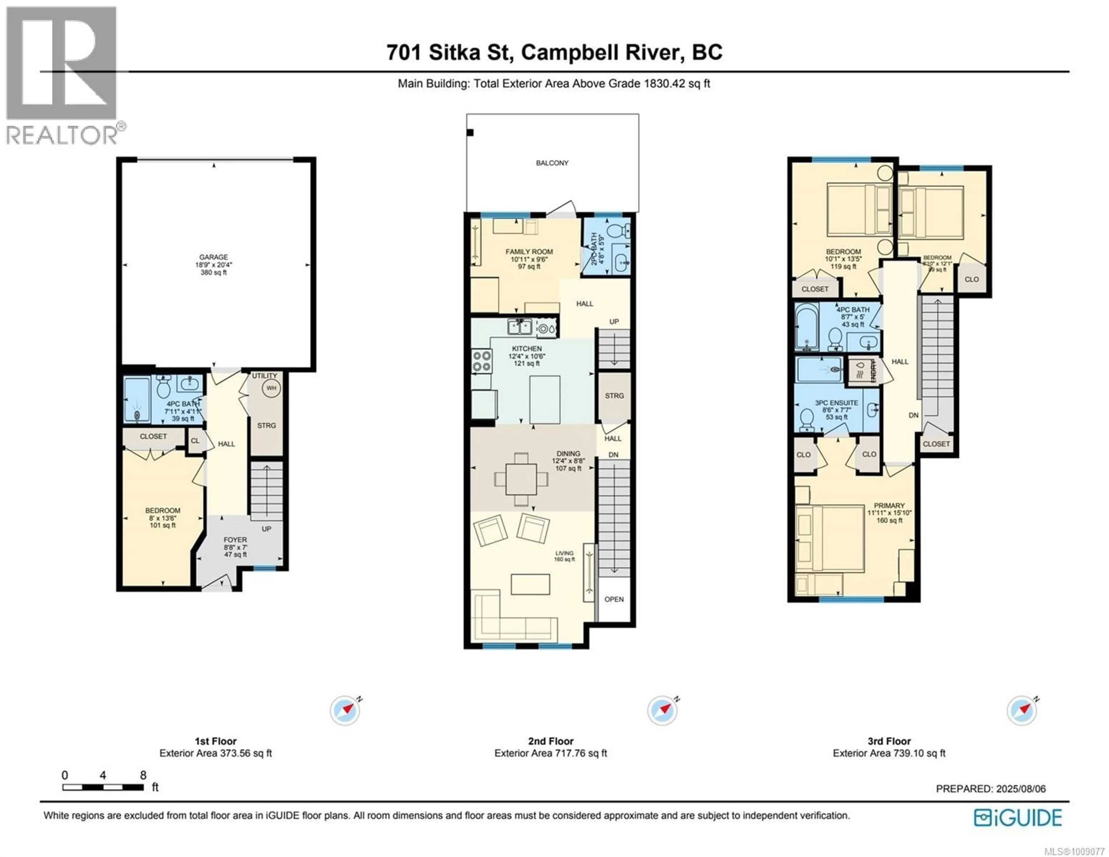 Floor plan for 5 - 701 SITKA STREET, Campbell River British Columbia V9H0E5