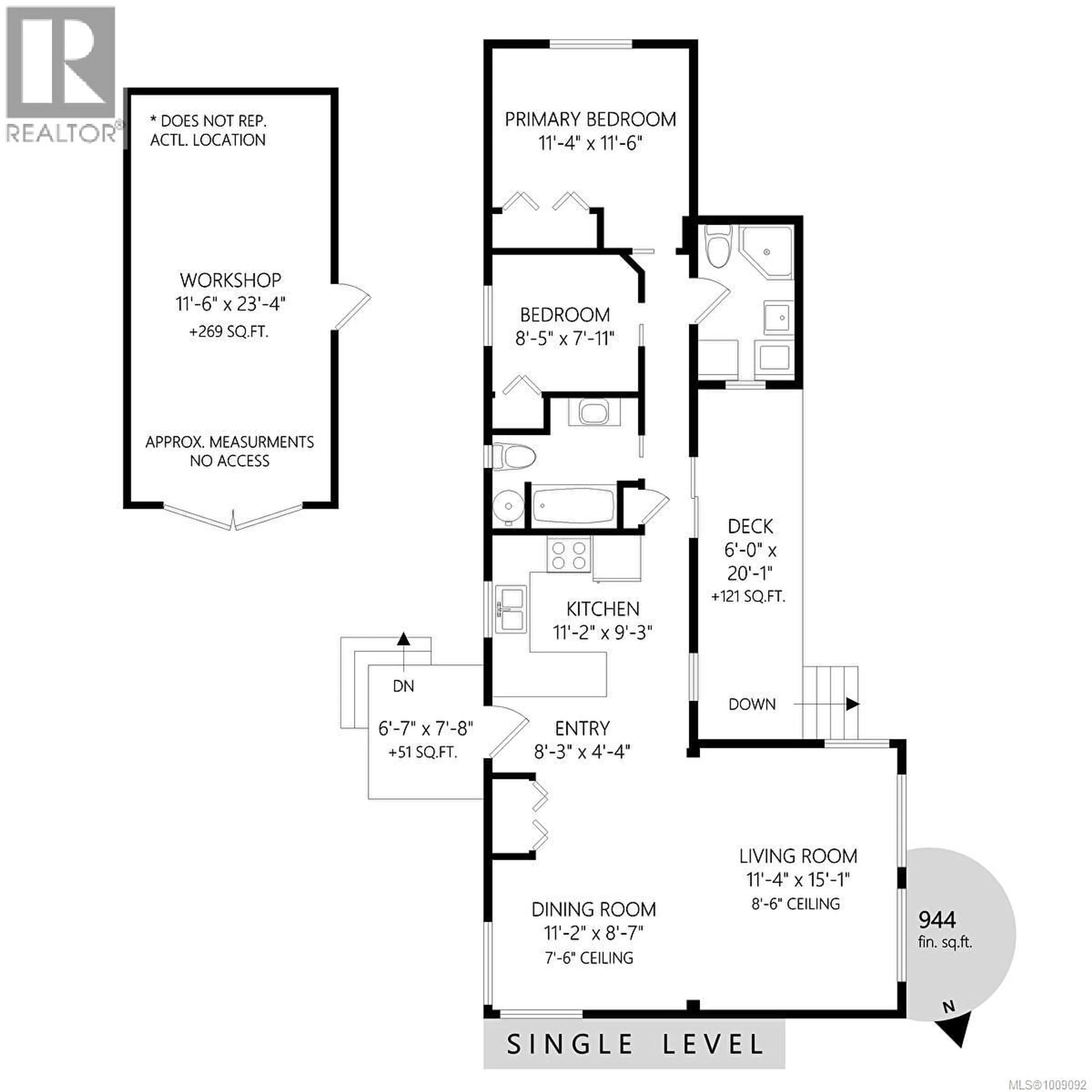 Floor plan for 22 - 1572 SEABIRD ROAD, Ladysmith British Columbia V9G1L3