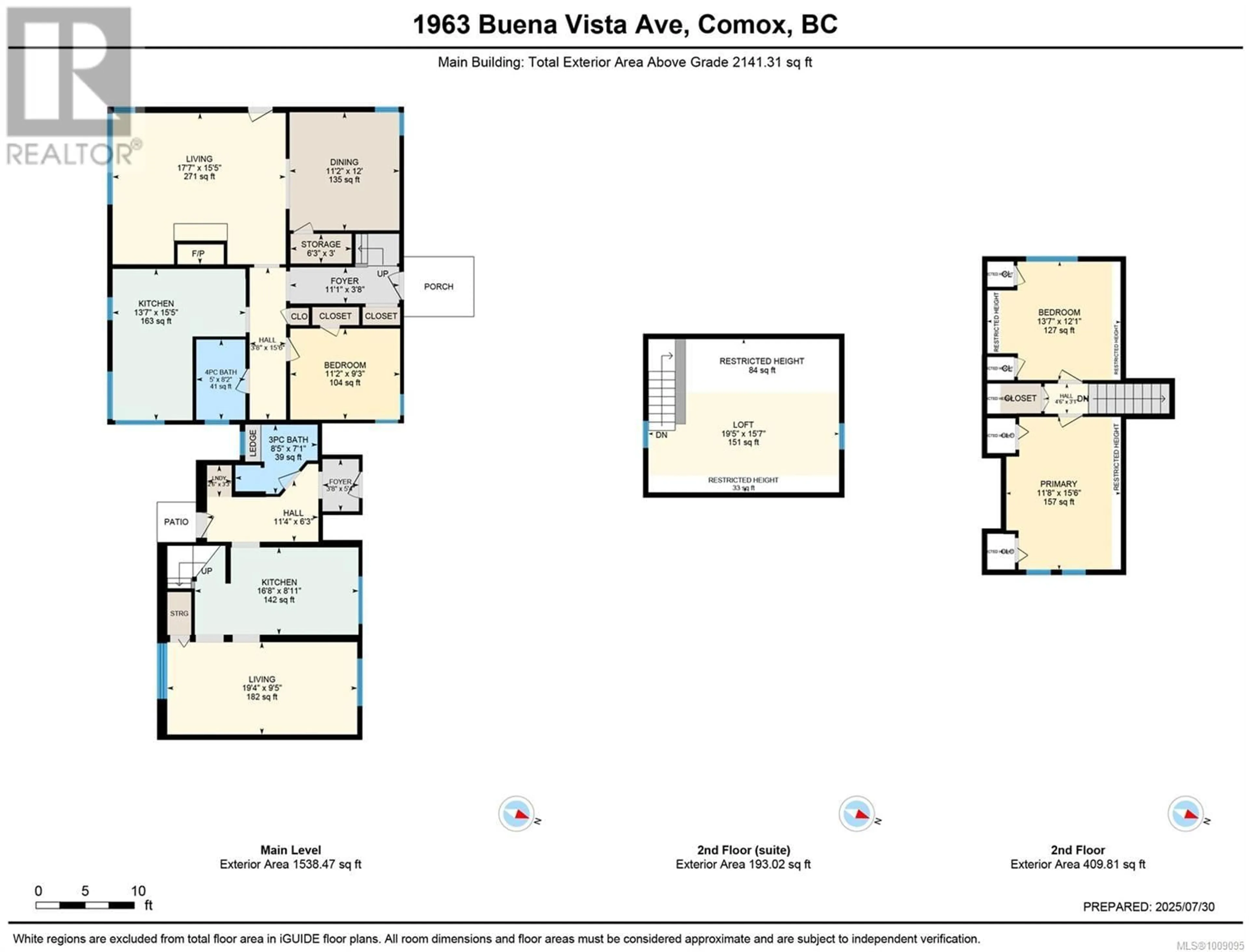 Floor plan for 1963 BUENA VISTA AVENUE, Comox British Columbia V9M1Y1