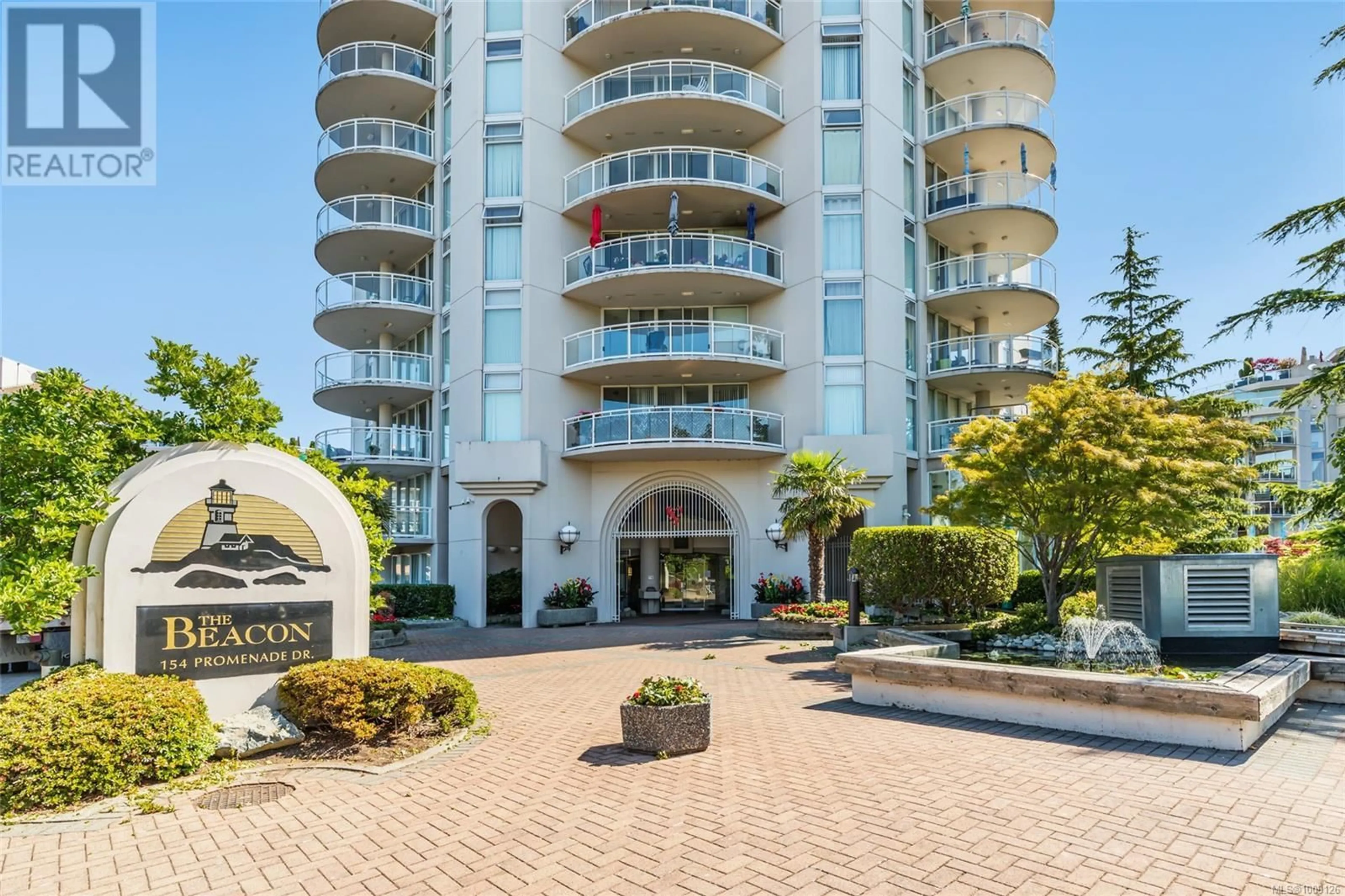 Patio, water/lake/river/ocean view for 1703 - 154 PROMENADE DRIVE, Nanaimo British Columbia V9R6Y3