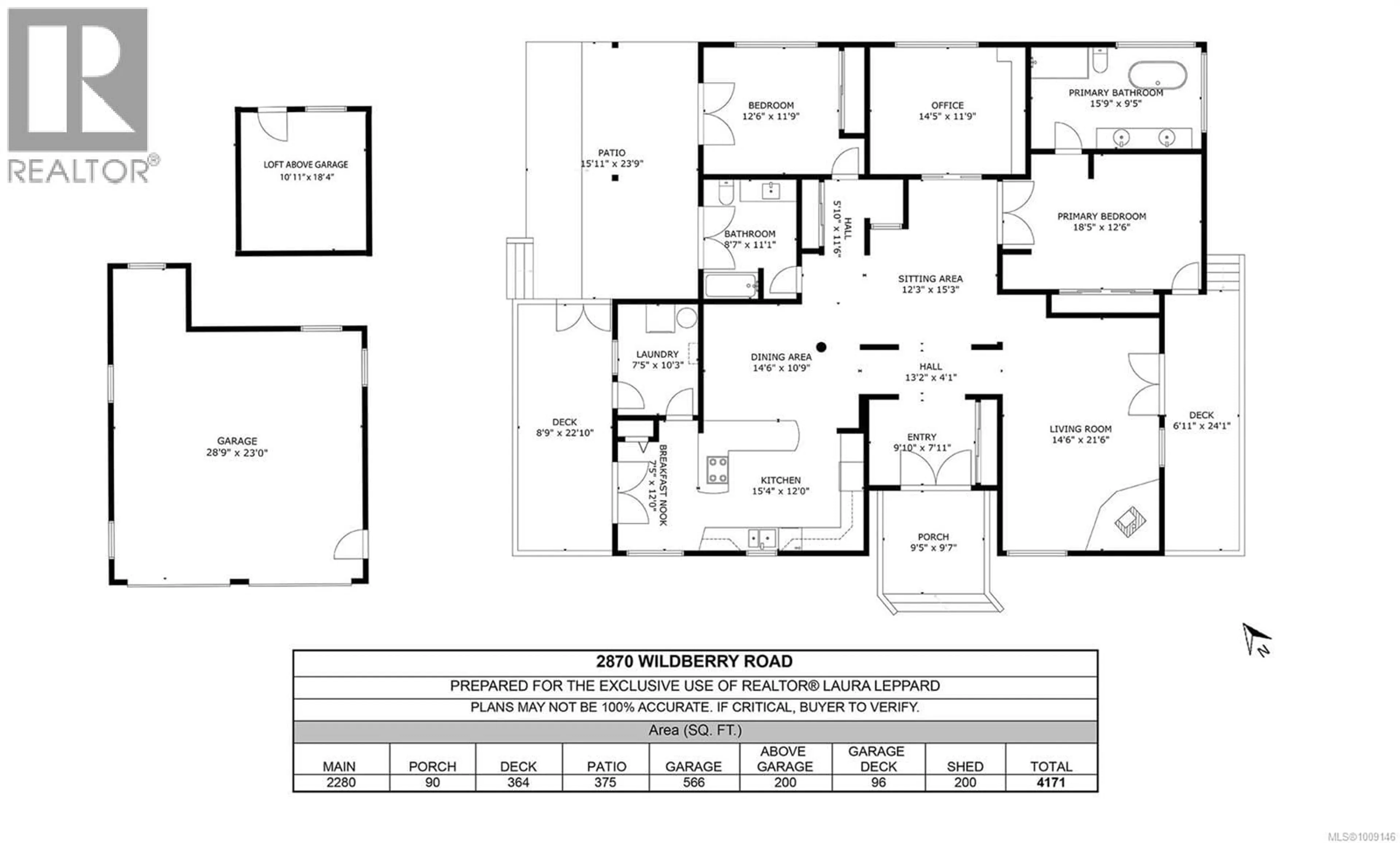 Floor plan for 2870 WILDBERRY ROAD, Cassidy British Columbia V9G1C7