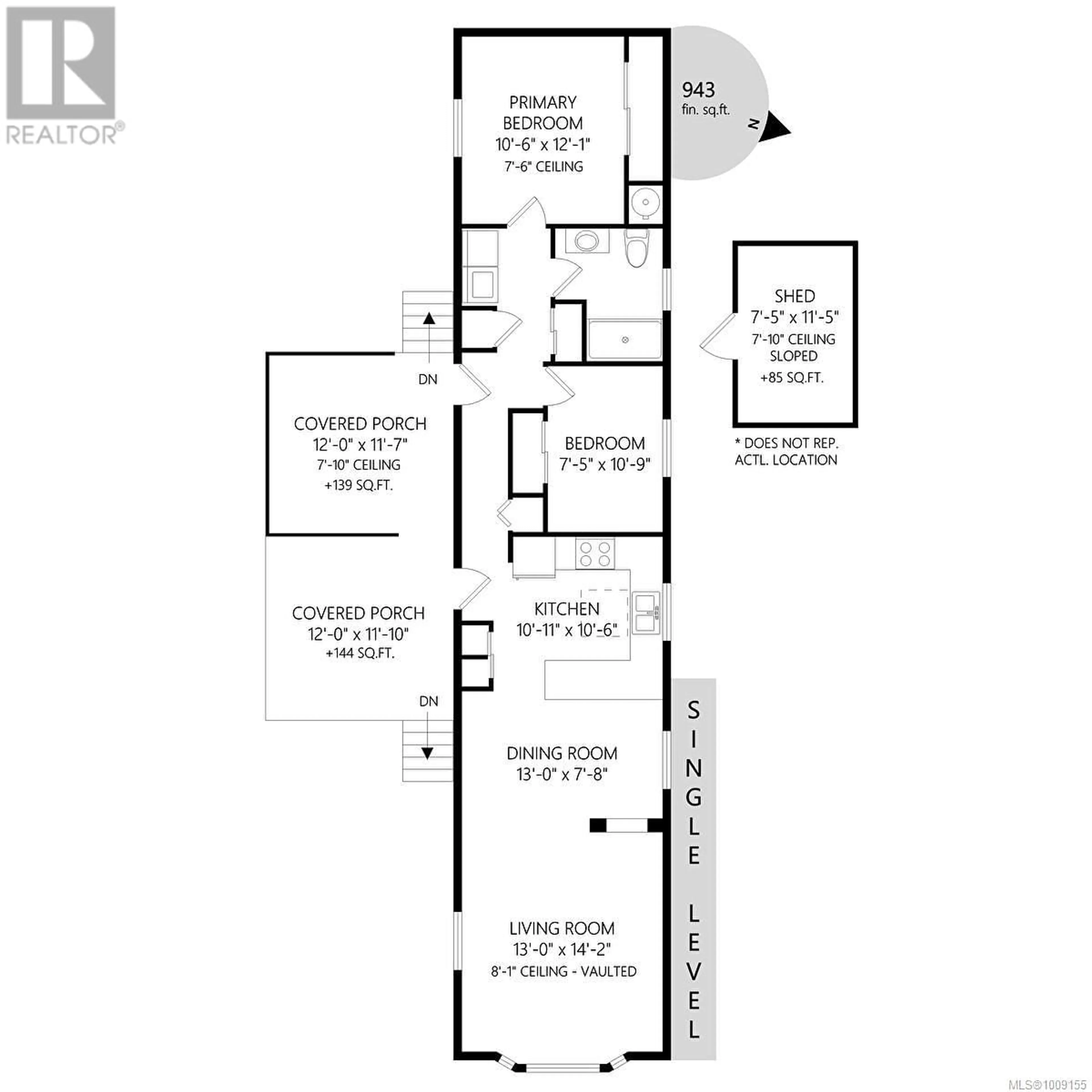 Floor plan for 139 - 1736 TIMBERLANDS ROAD, Ladysmith British Columbia V9G1K3
