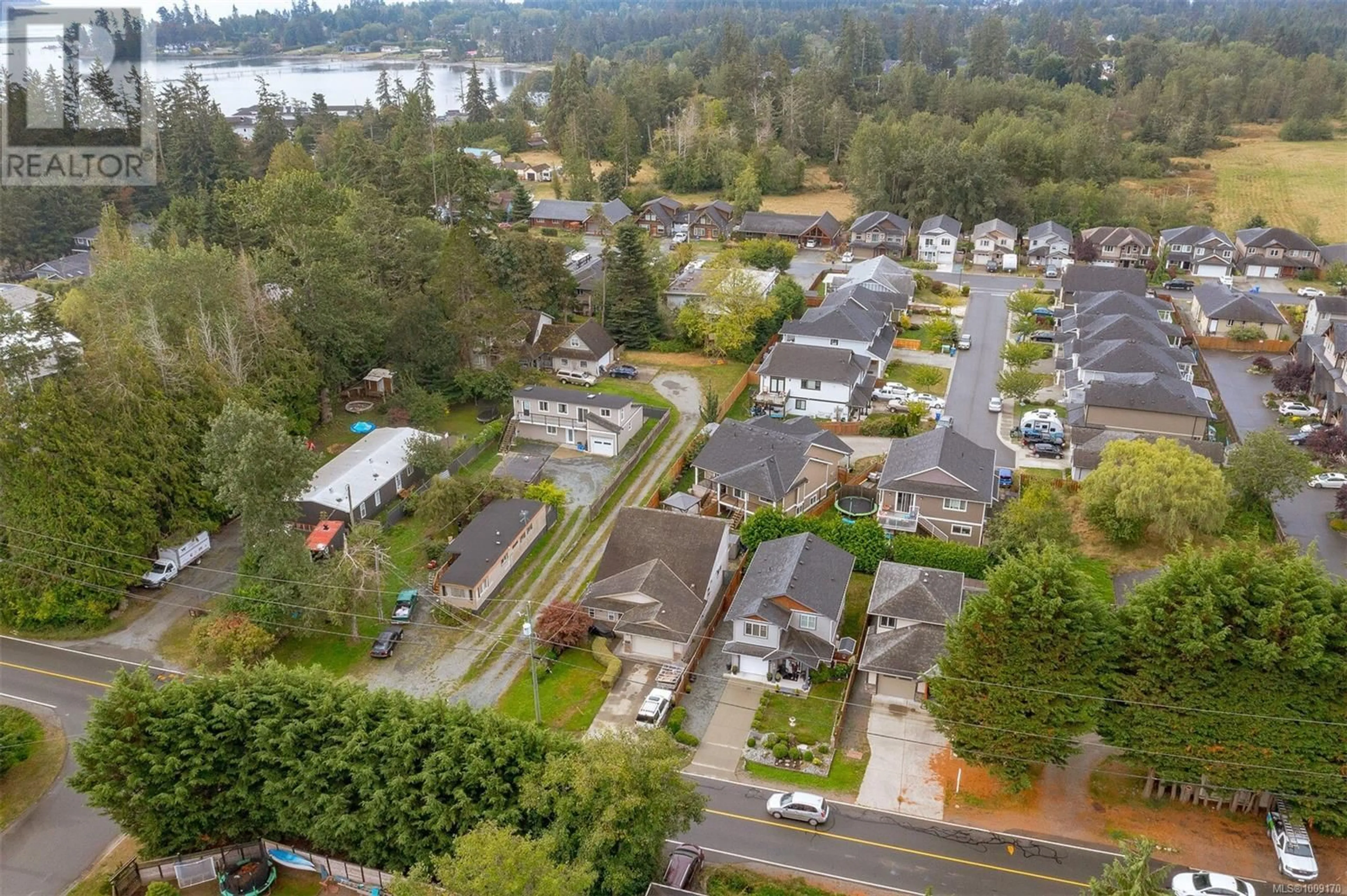 A pic from outside/outdoor area/front of a property/back of a property/a pic from drone, water/lake/river/ocean view for 1914 MAPLE AVENUE SOUTH, Sooke British Columbia V9Z0N9