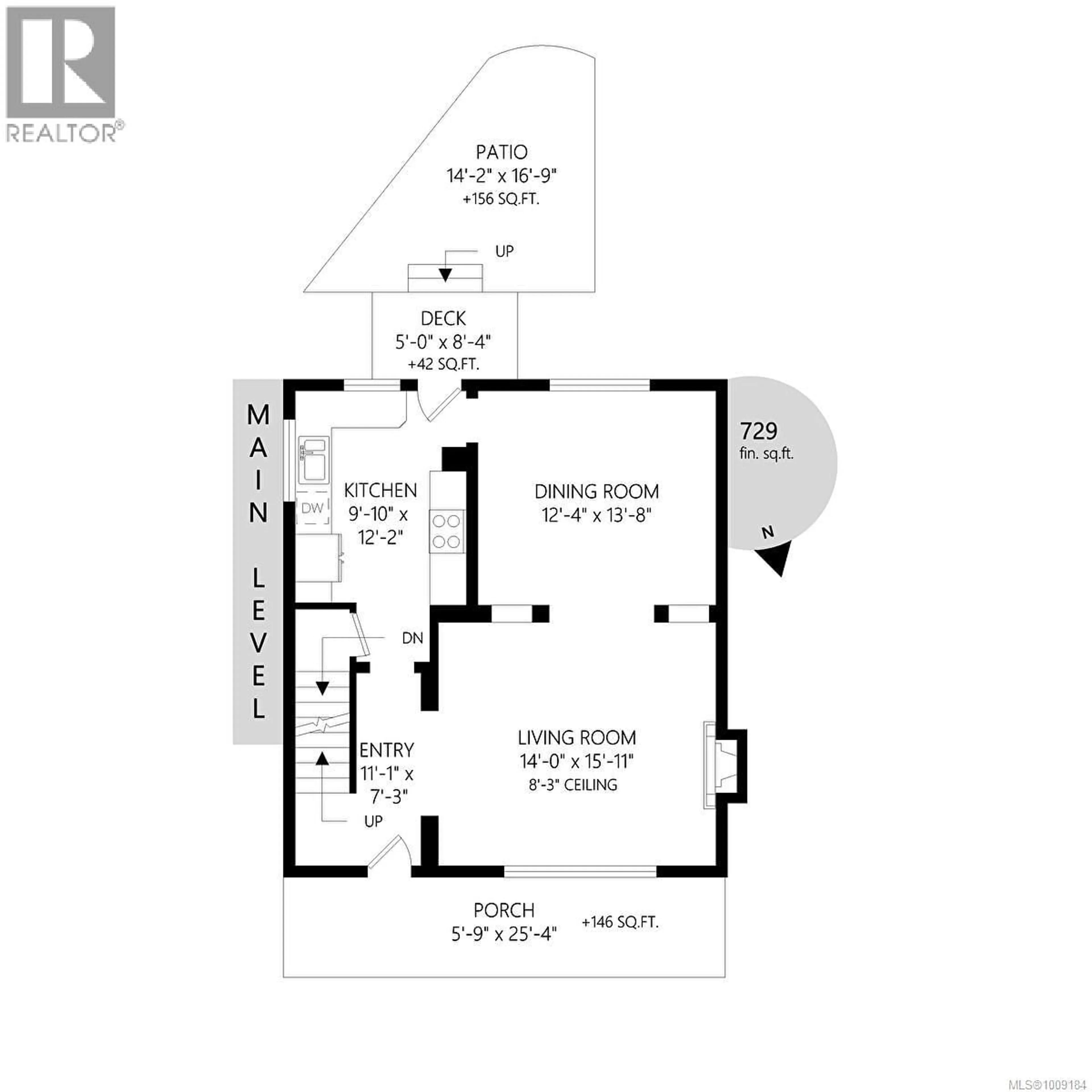 Floor plan for 1319 POINT STREET, Victoria British Columbia V8S1A4