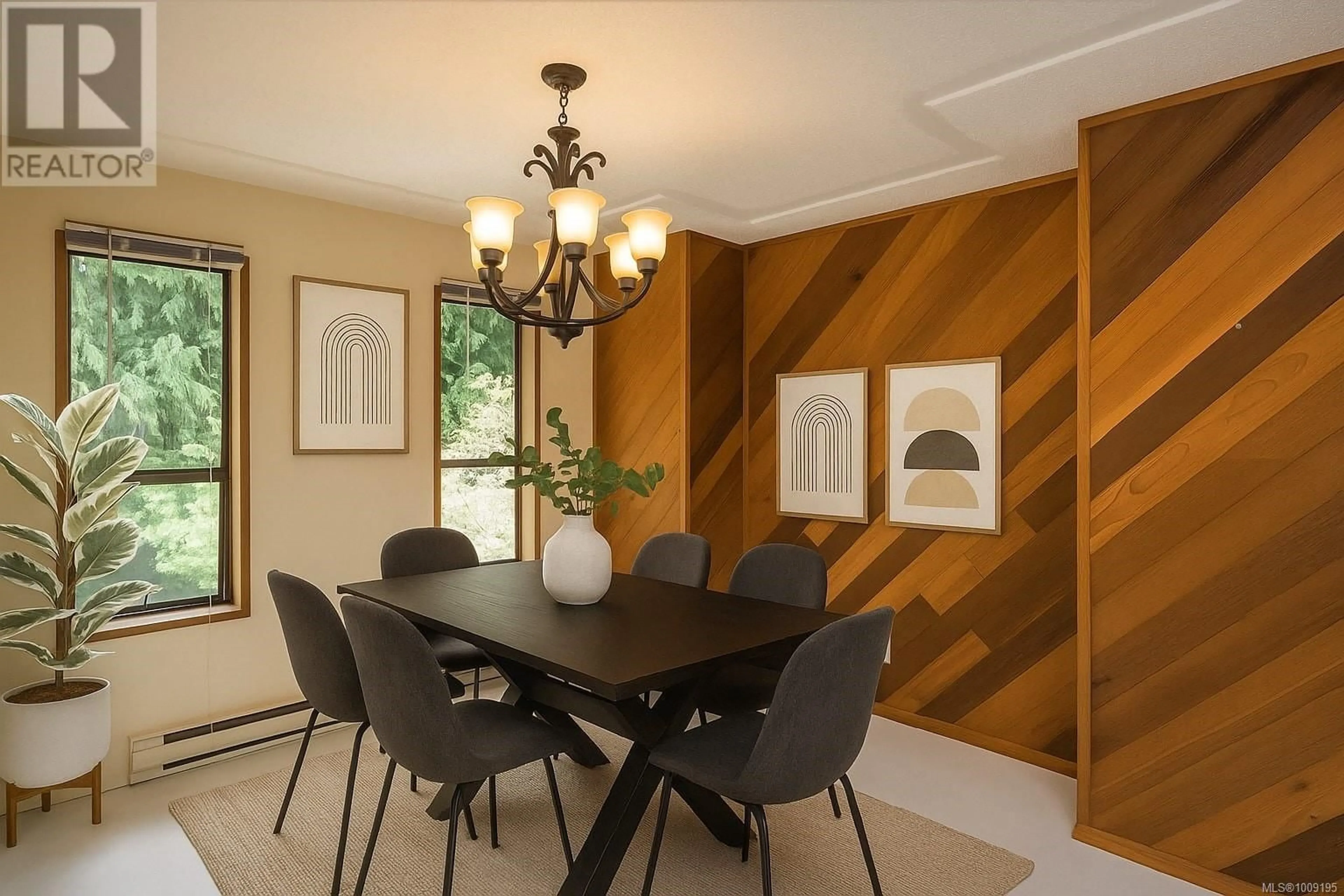 Dining room, wood/laminate floor for 5857 BROADWAY ROAD, Nanaimo British Columbia V9V1E7