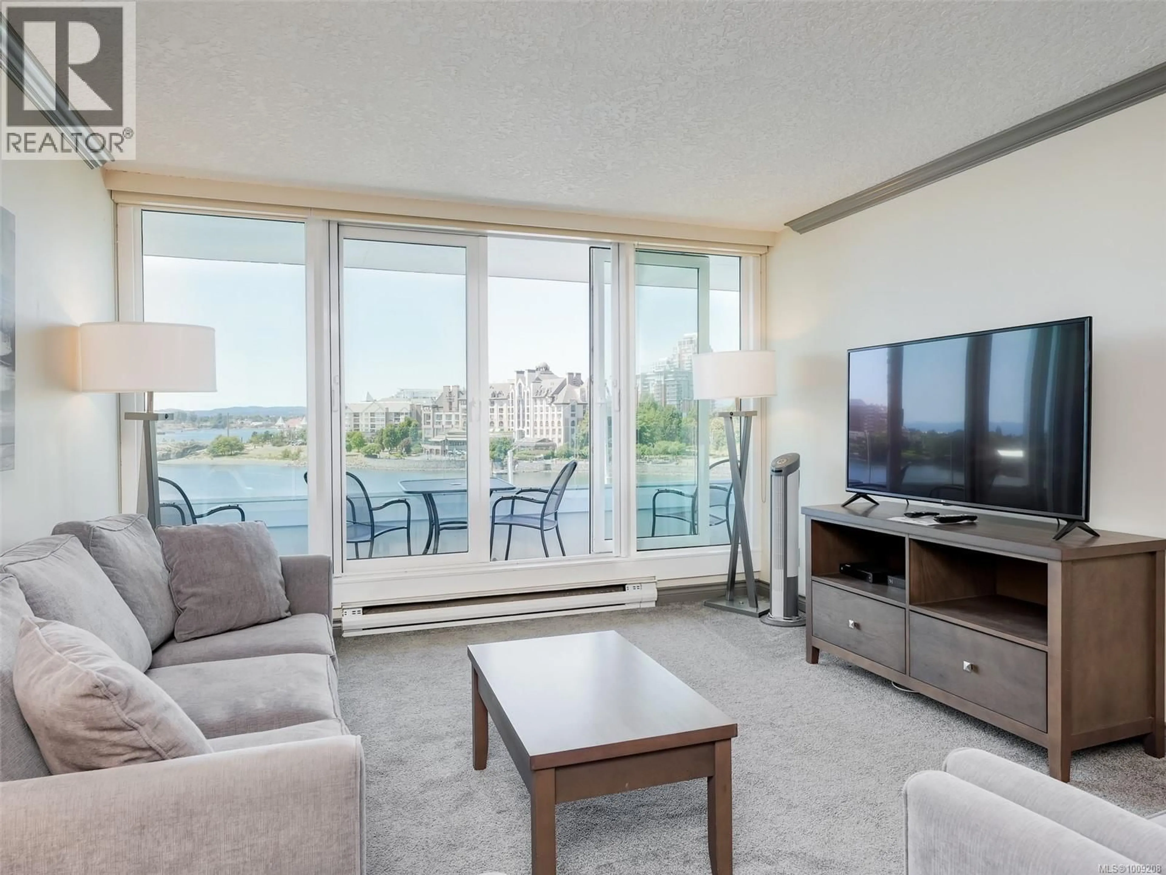 Living room with furniture, unknown for 400 - 1234 WHARF STREET, Victoria British Columbia V8W3H9