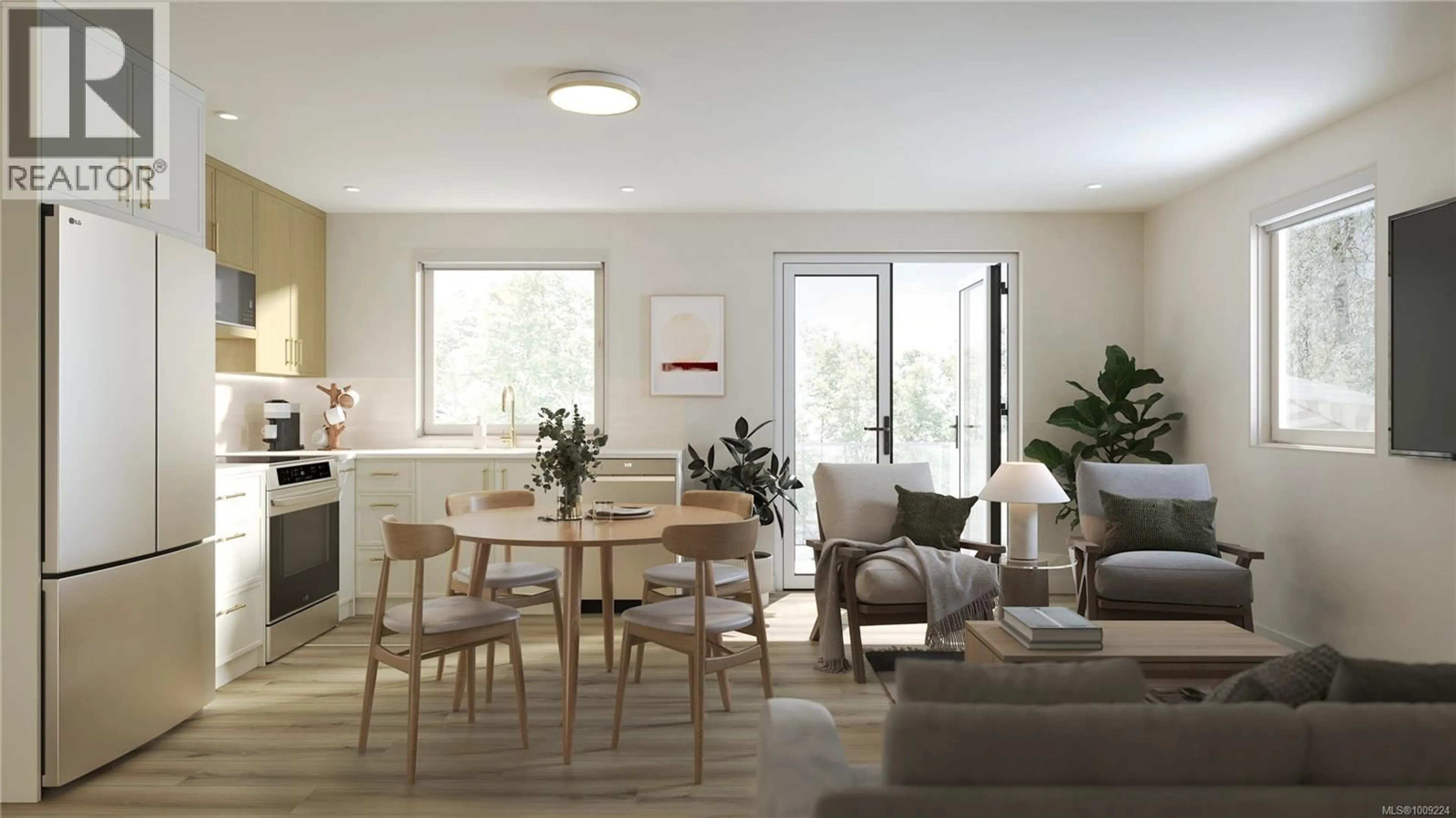Living room with furniture, wood/laminate floor for 3 - 1789 EMERSON STREET, Victoria British Columbia V8R2C2