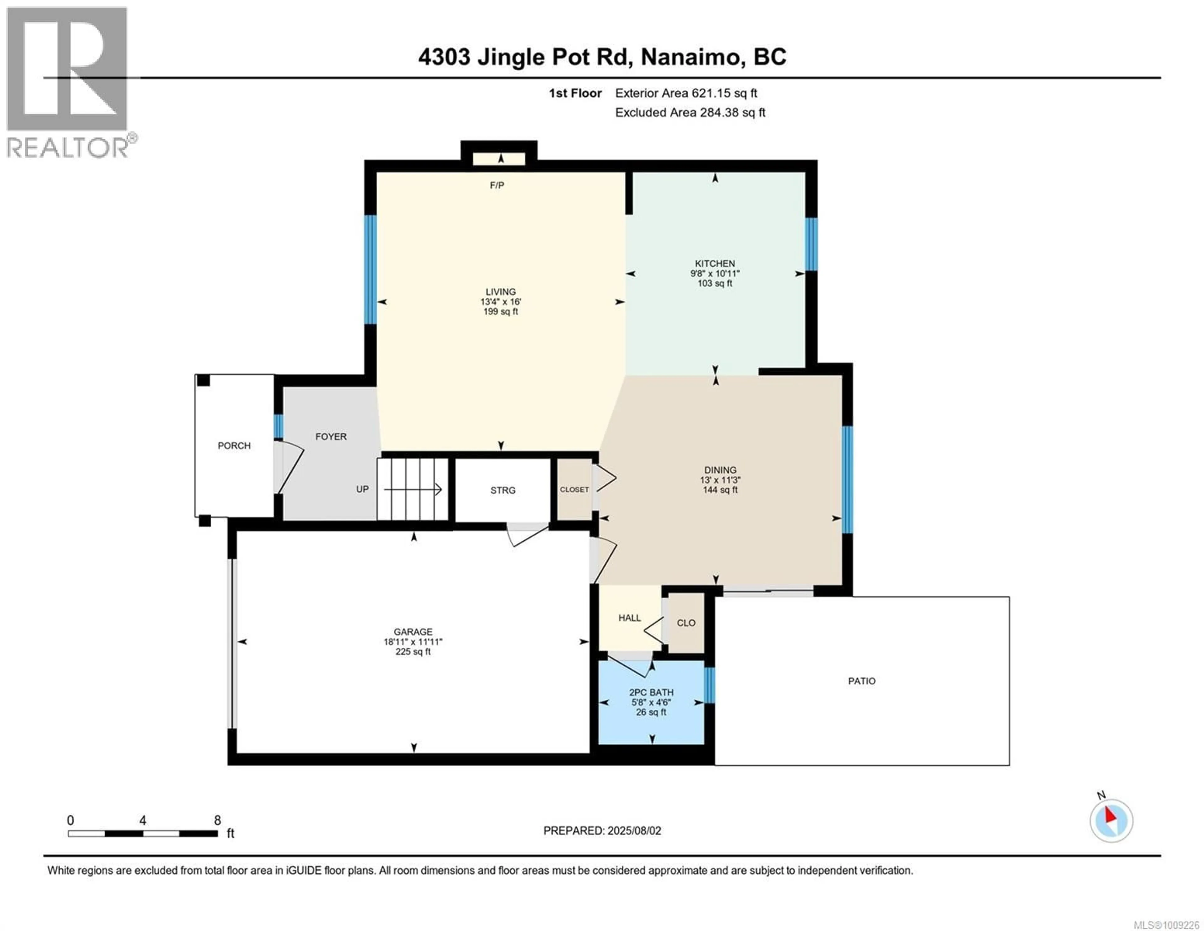Floor plan for 4303 JINGLE POT ROAD, Nanaimo British Columbia V9T5P5