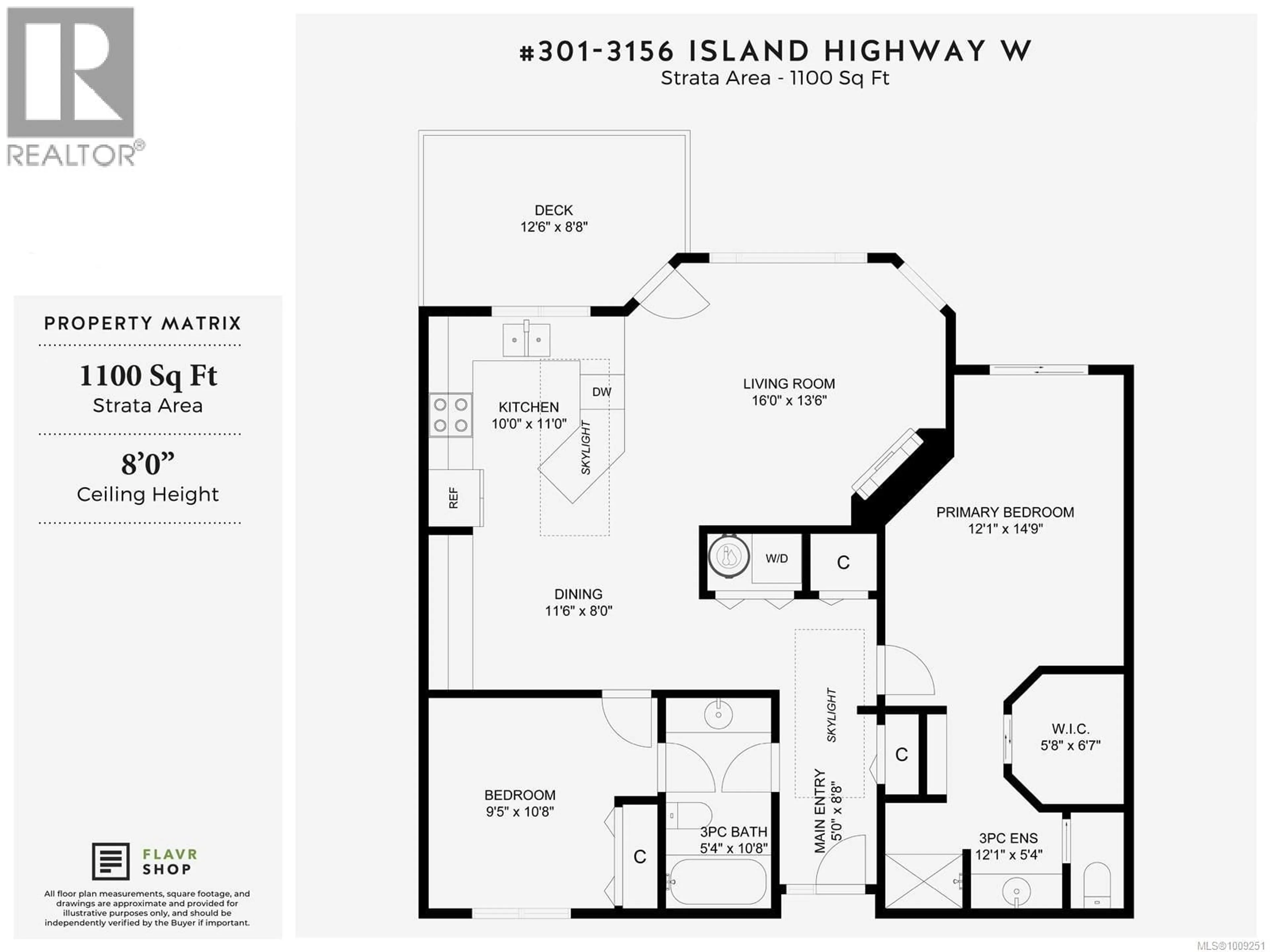 Floor plan for 301 - 3156 ISLAND HIGHWAY WEST, Qualicum Beach British Columbia V9K2J7