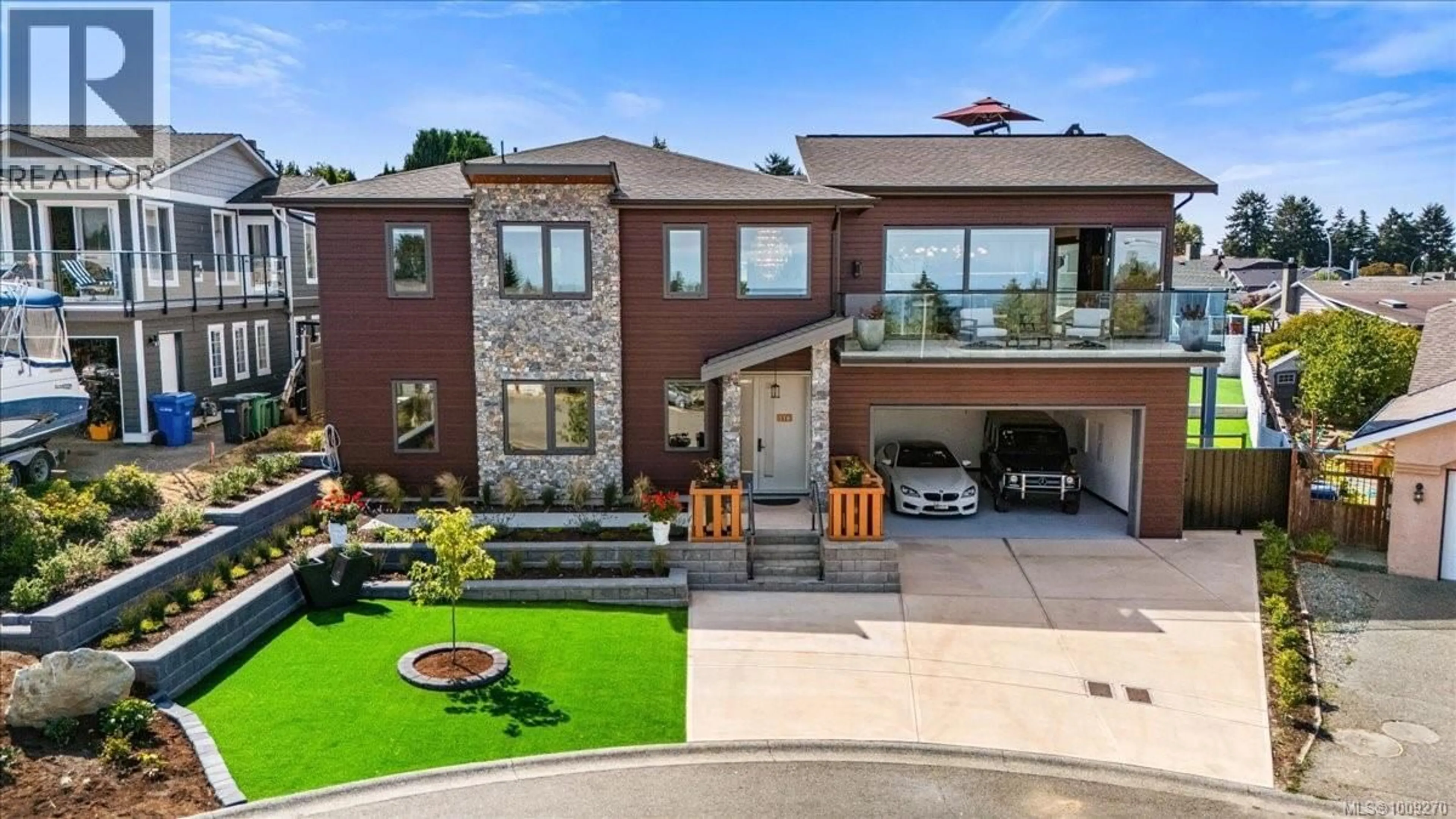 Home with brick exterior material, street for 116 SHARON PLACE, Nanaimo British Columbia V9V1C5
