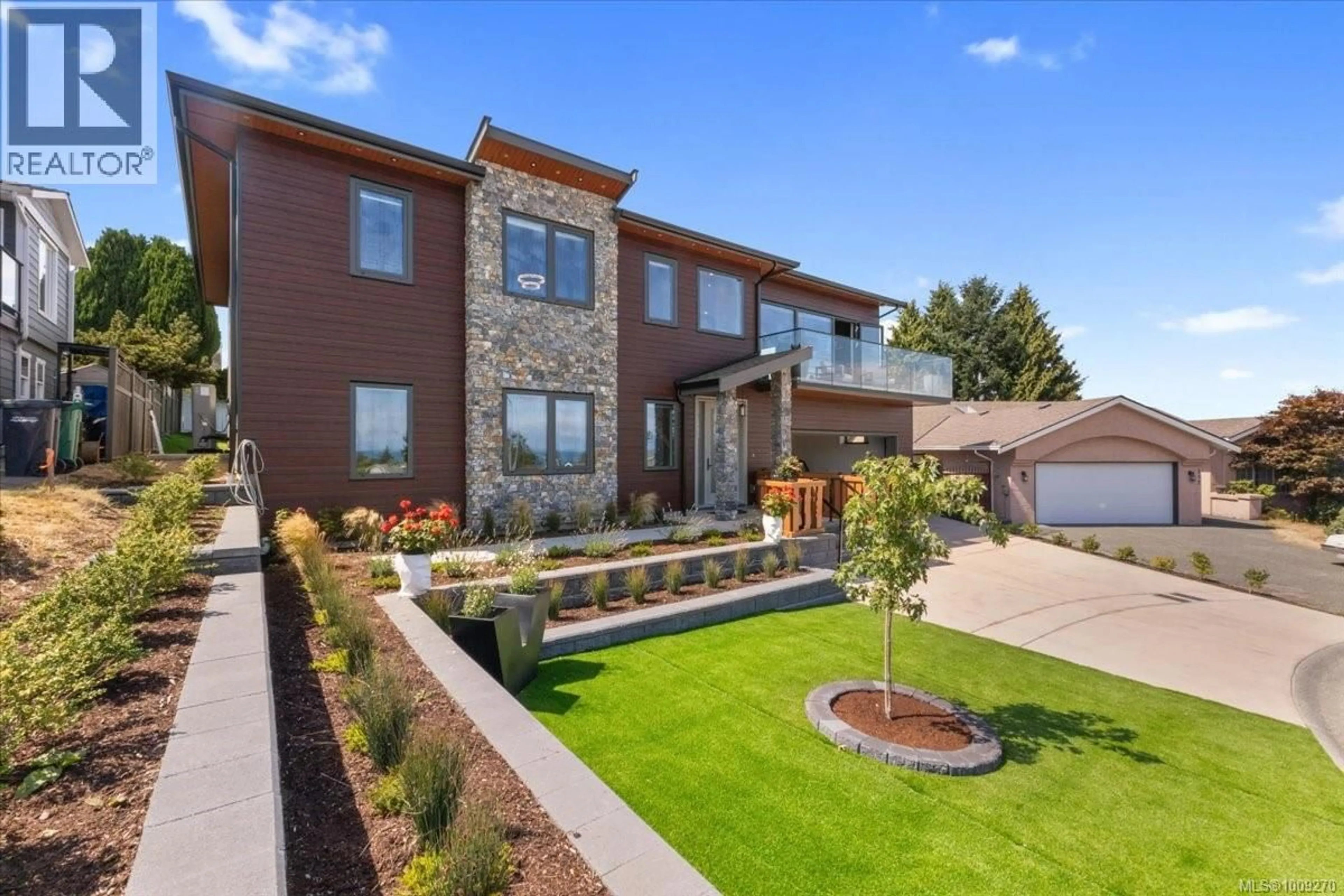 Home with brick exterior material, street for 116 SHARON PLACE, Nanaimo British Columbia V9V1C5