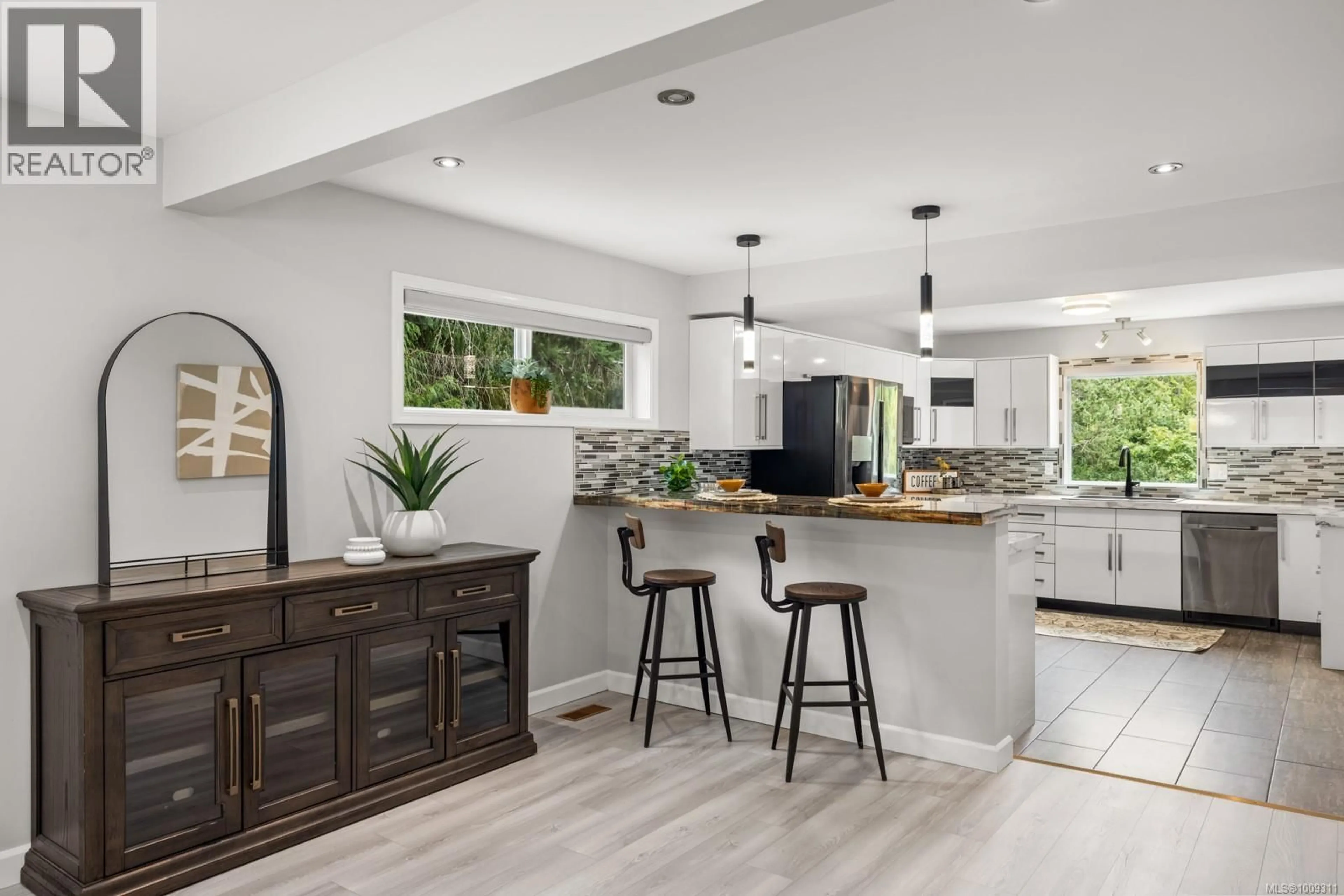 Open concept kitchen, ceramic/tile floor for 4719 KEVERE ROAD, Metchosin British Columbia V9C4G1