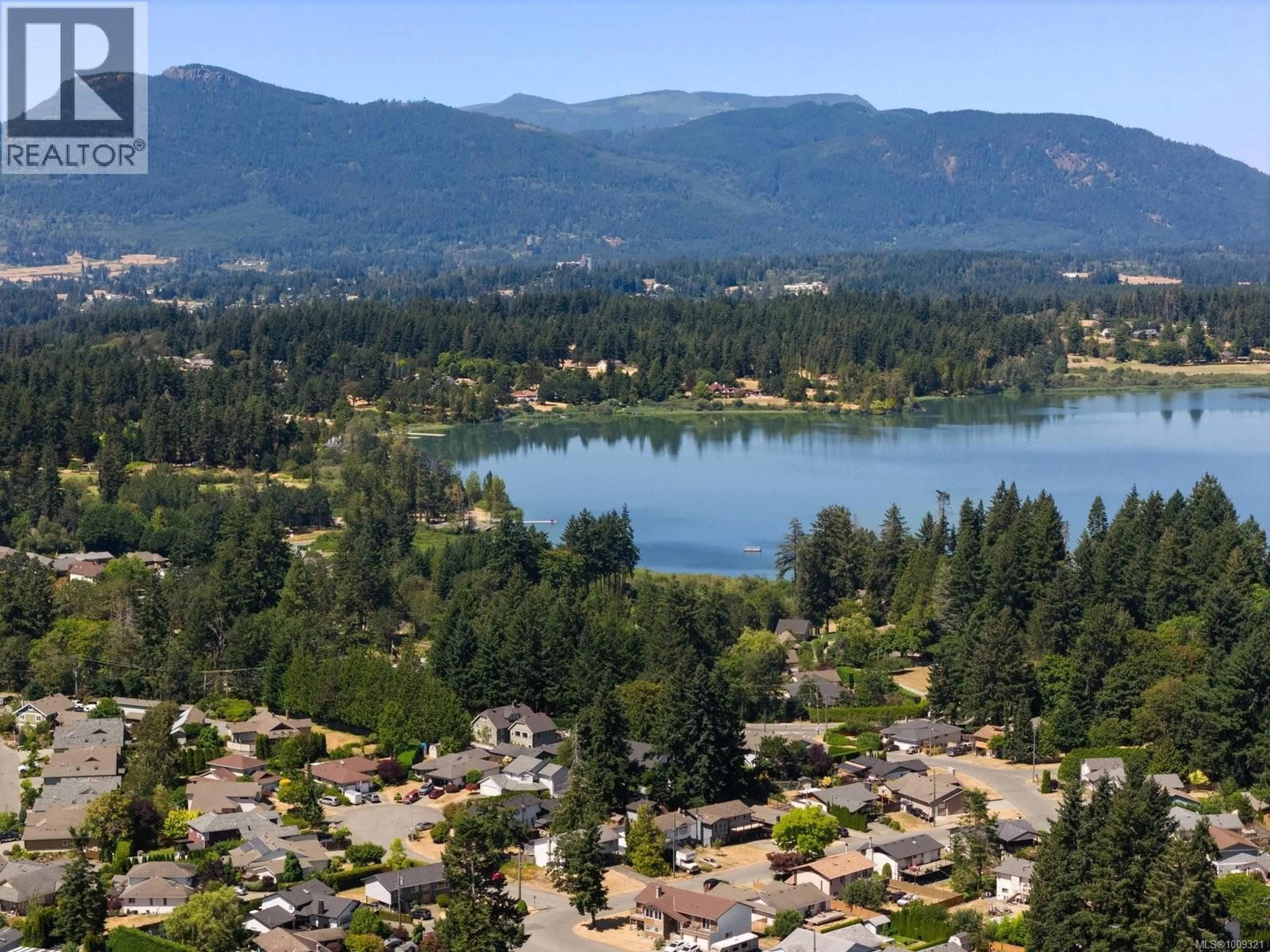 A pic from outside/outdoor area/front of a property/back of a property/a pic from drone, water/lake/river/ocean view for 5884 DEBORAH DRIVE, Duncan British Columbia V9L5B5