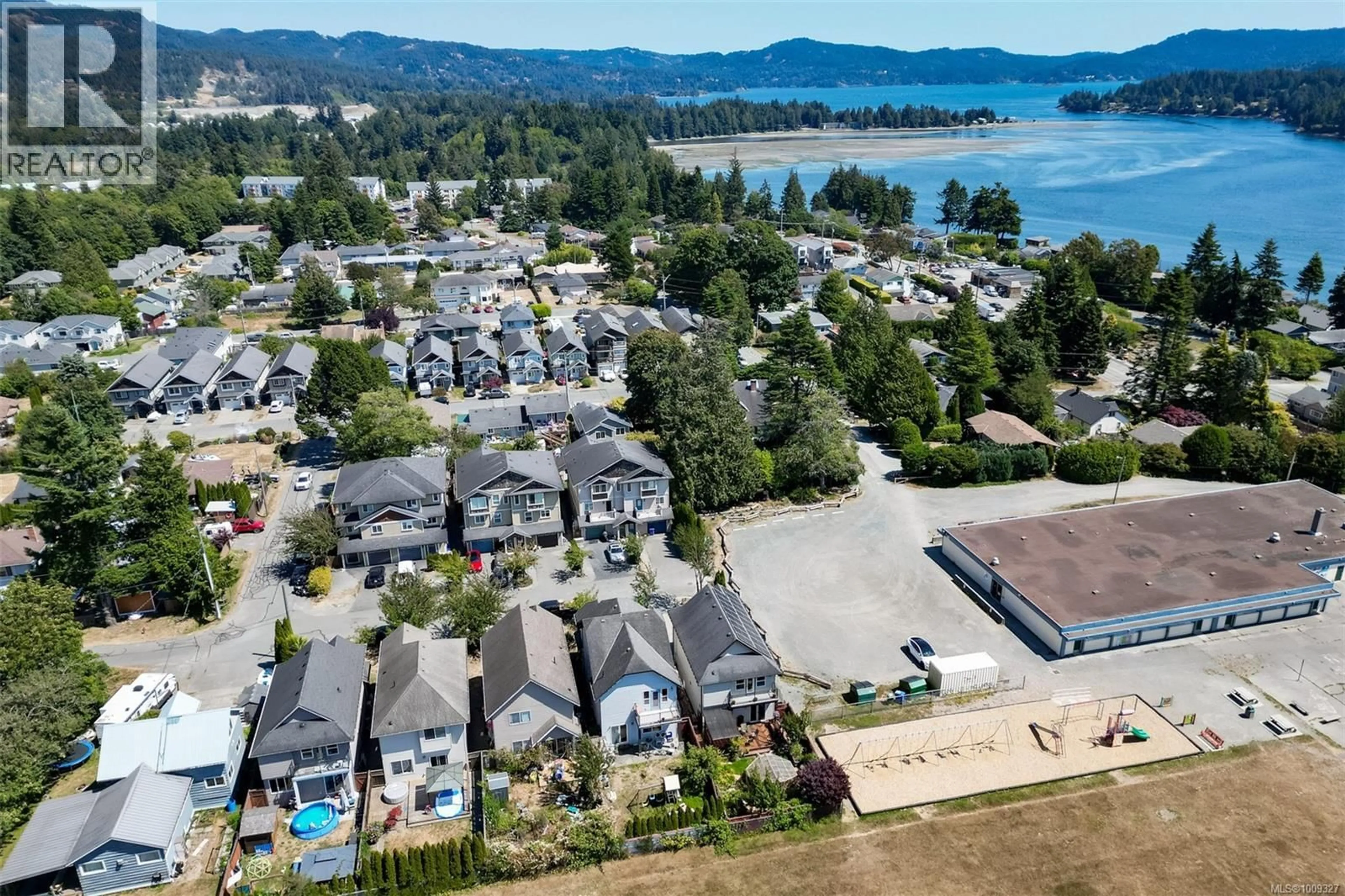 A pic from outside/outdoor area/front of a property/back of a property/a pic from drone, water/lake/river/ocean view for 2068 SOLENT ROAD NORTH, Sooke British Columbia V9Z0Z1