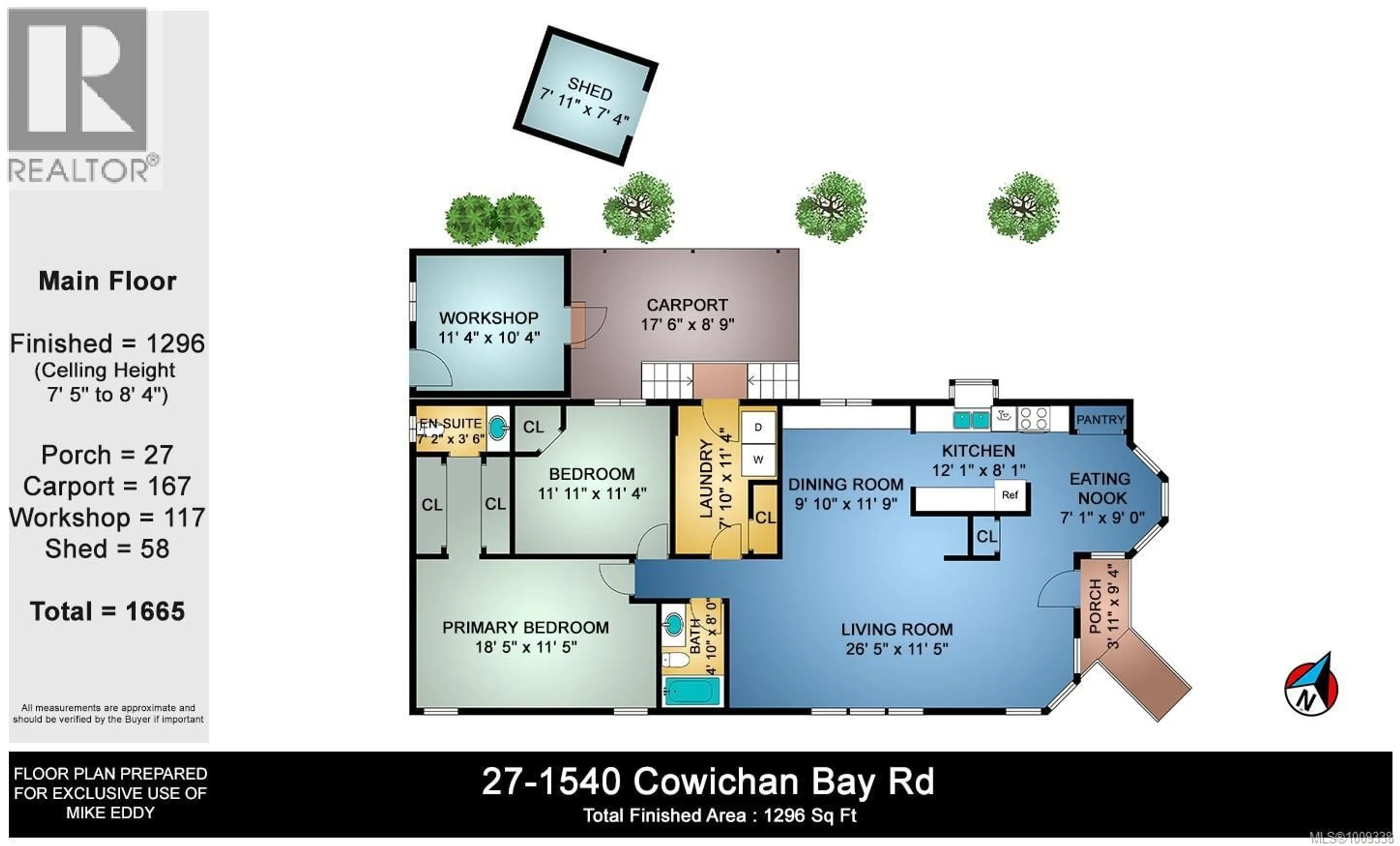 Floor plan for 27 - 1540 COWICHAN BAY ROAD, Cowichan Bay British Columbia V0R1N1