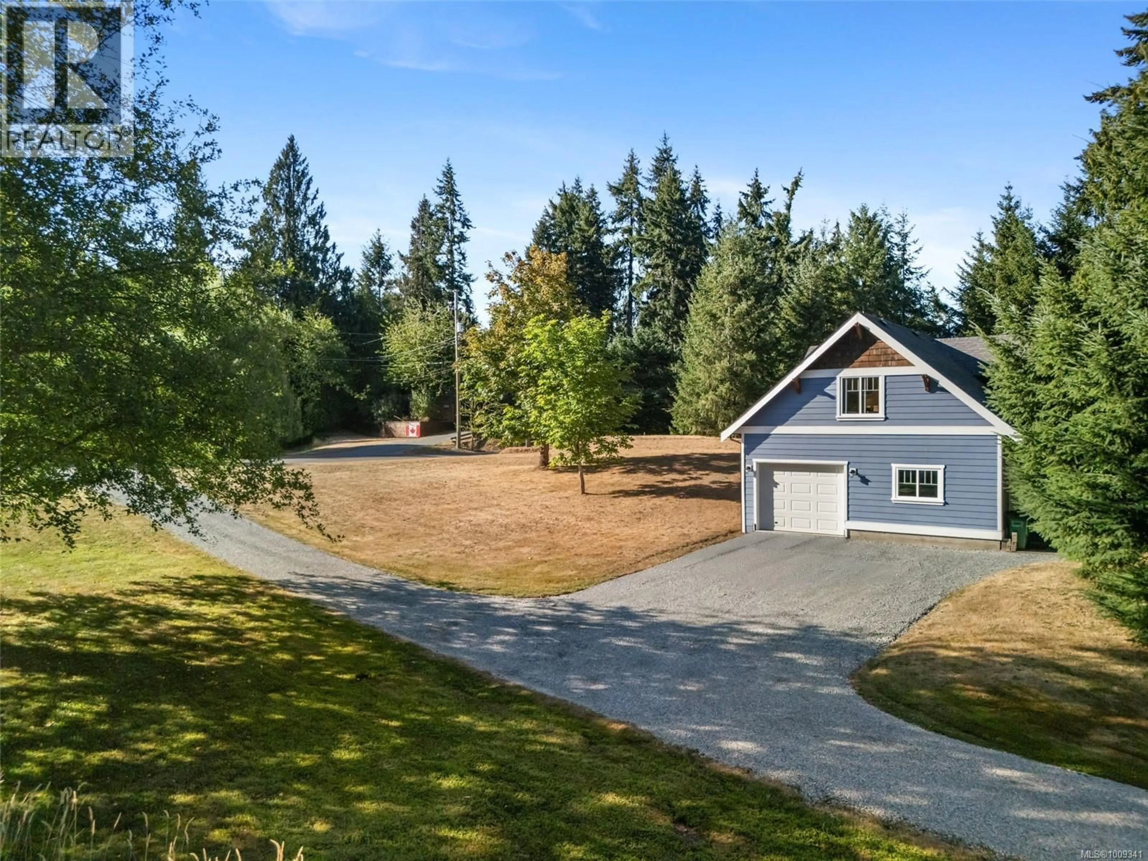 A pic from outside/outdoor area/front of a property/back of a property/a pic from drone, unknown for 2715 COUNTRYSIDE PLACE, Shawnigan Lake British Columbia V0R2W2