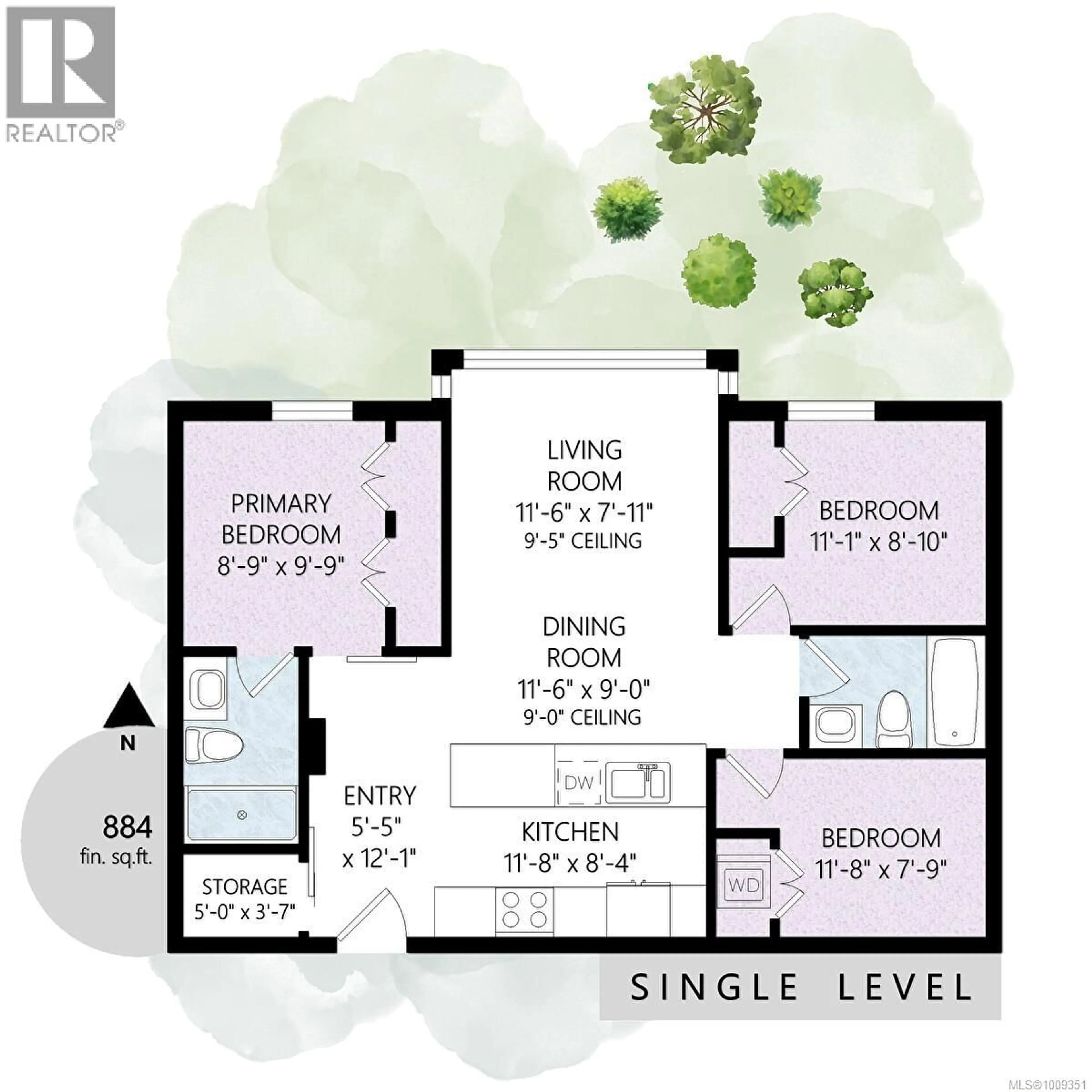 Floor plan for S315 - 1411 COOK STREET, Victoria British Columbia V8V3P9