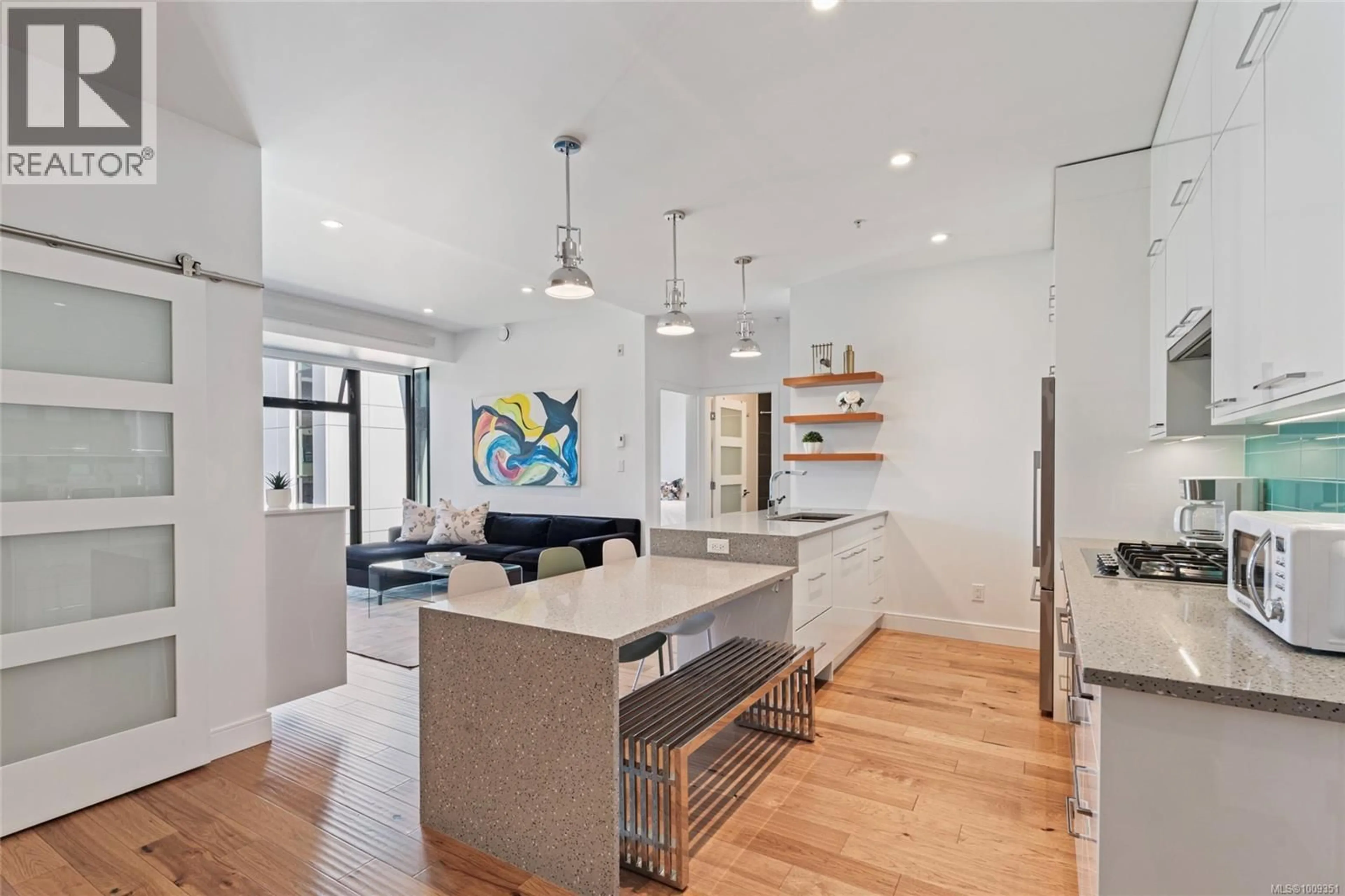 Open concept kitchen, unknown for S315 - 1411 COOK STREET, Victoria British Columbia V8V3P9