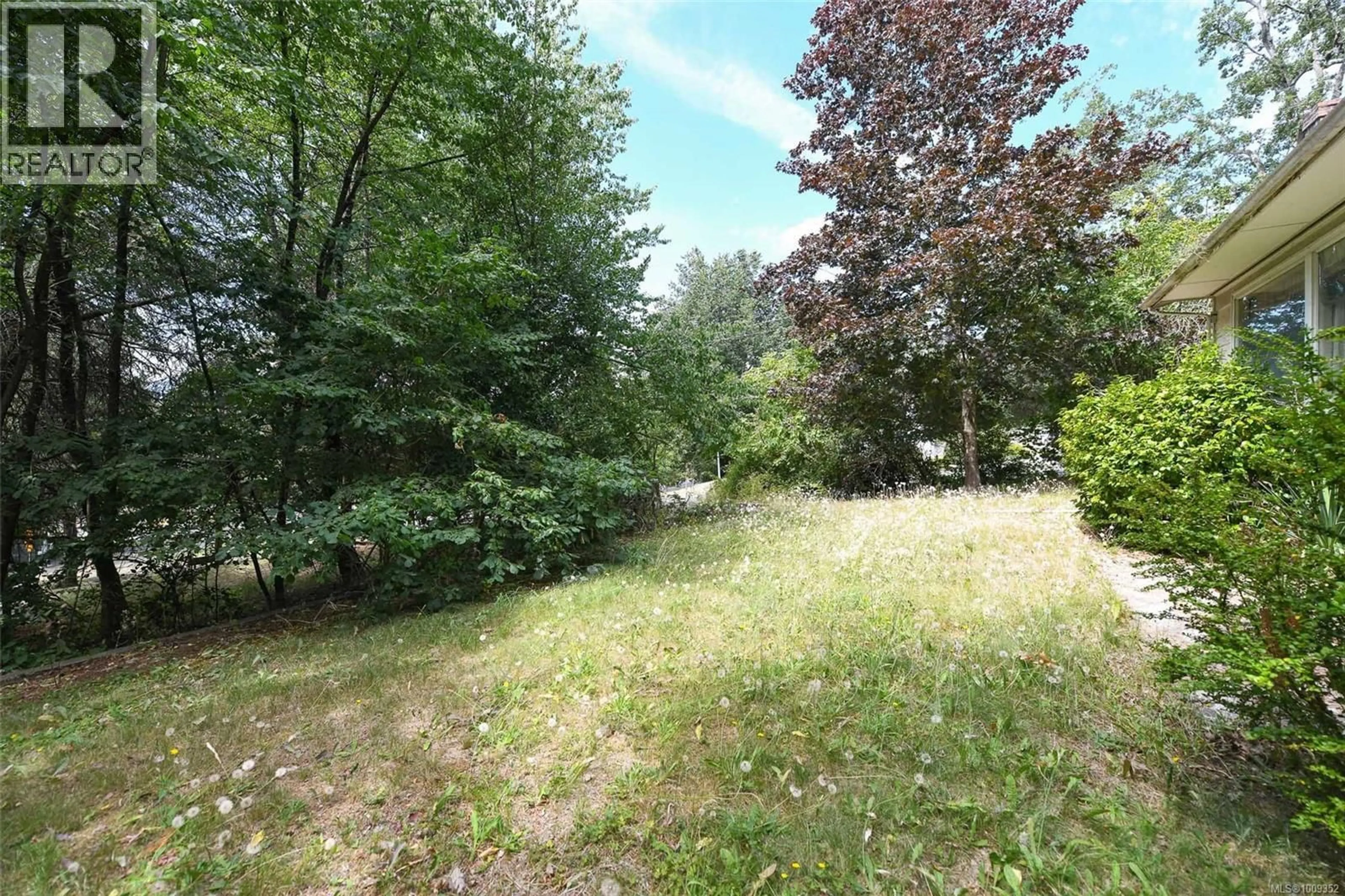 A pic from outside/outdoor area/front of a property/back of a property/a pic from drone, forest/trees view for 1501 DINGWALL ROAD, Courtenay British Columbia V9N3S5