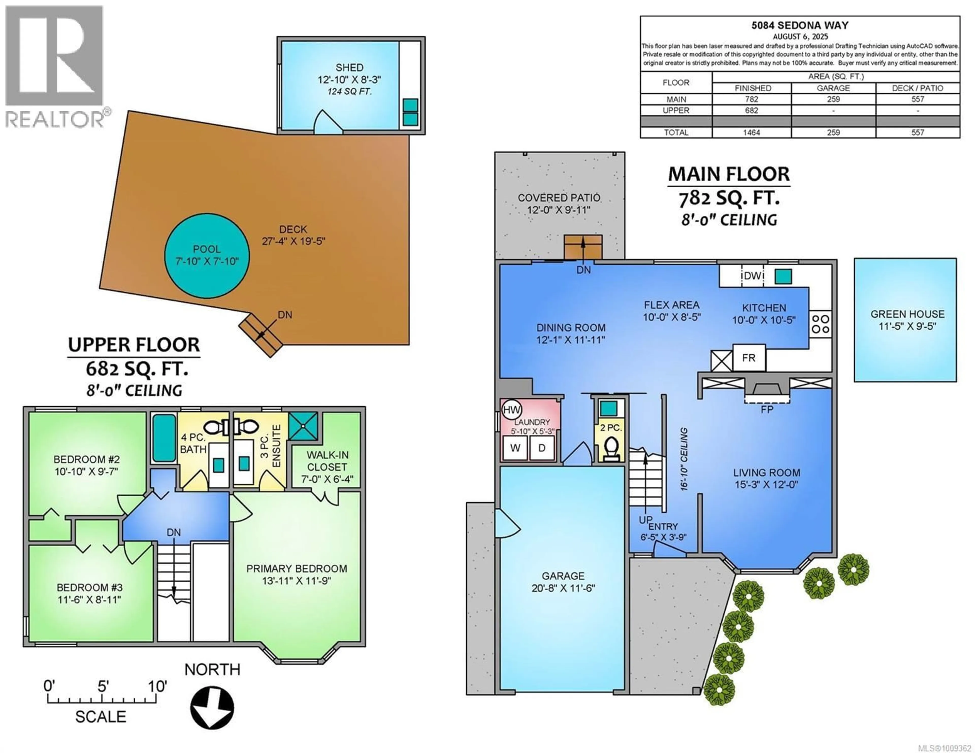 Floor plan for 5084 SEDONA WAY, Nanaimo British Columbia V9T5Z4