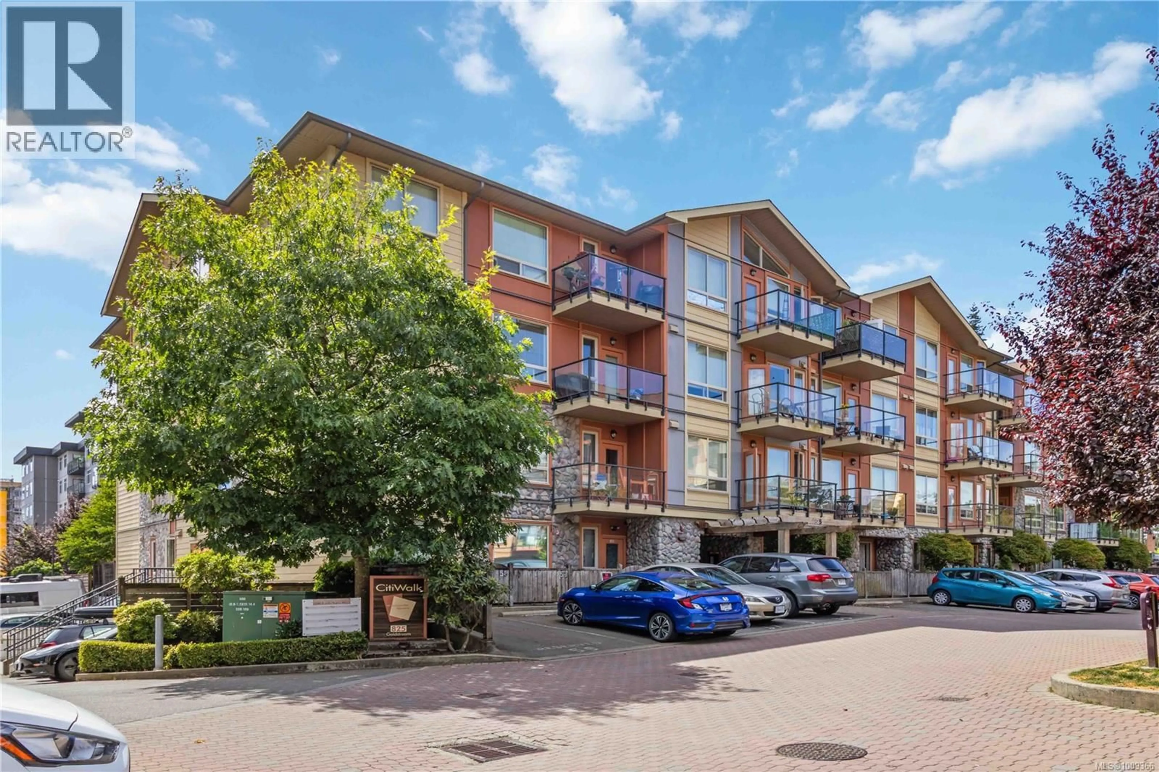 A pic from outside/outdoor area/front of a property/back of a property/a pic from drone, building for 210 - 825 GOLDSTREAM AVENUE, Langford British Columbia V9B2X8