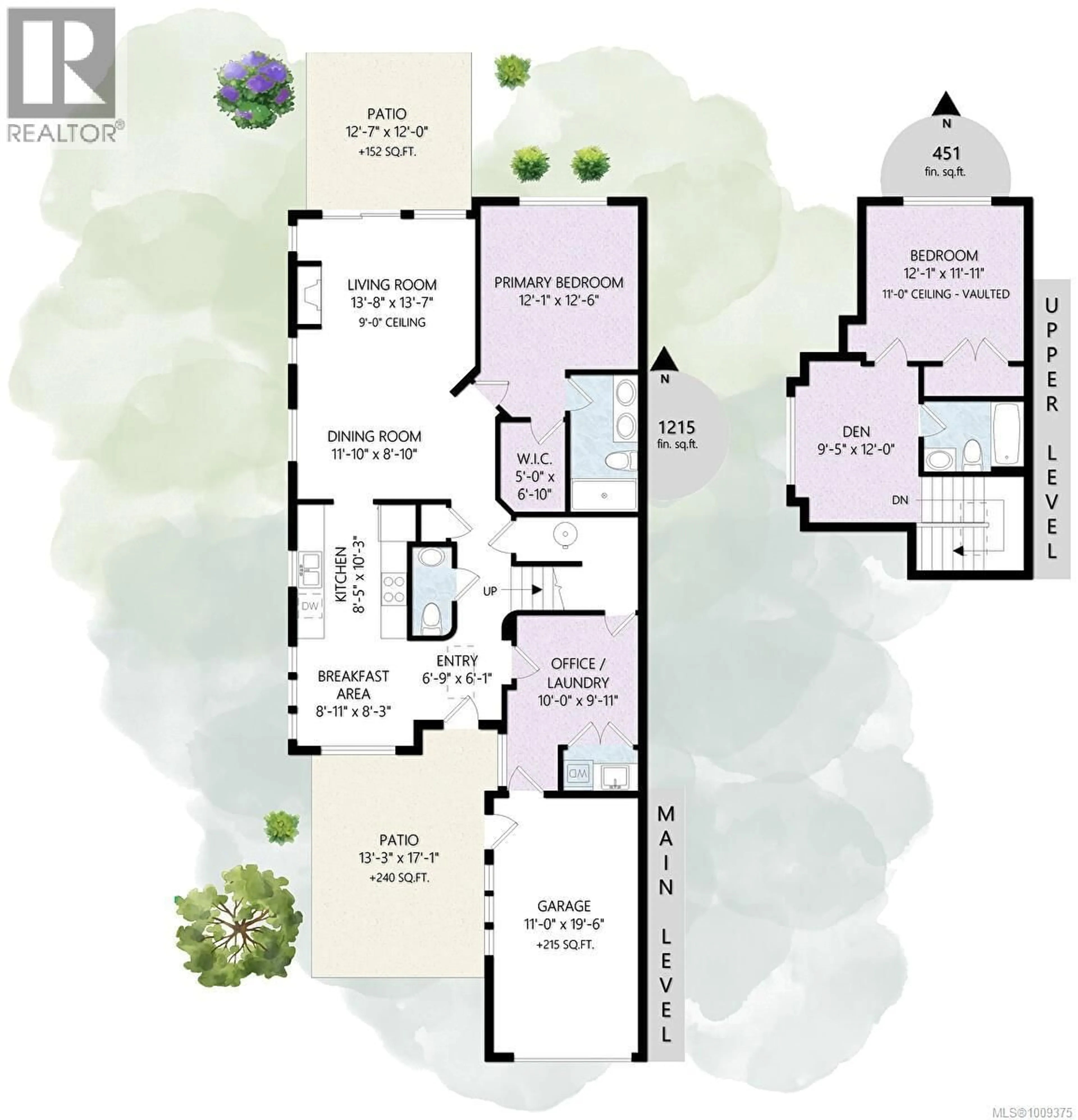 Floor plan for 16 - 10520 MCDONALD PARK ROAD, North Saanich British Columbia V8L3J1