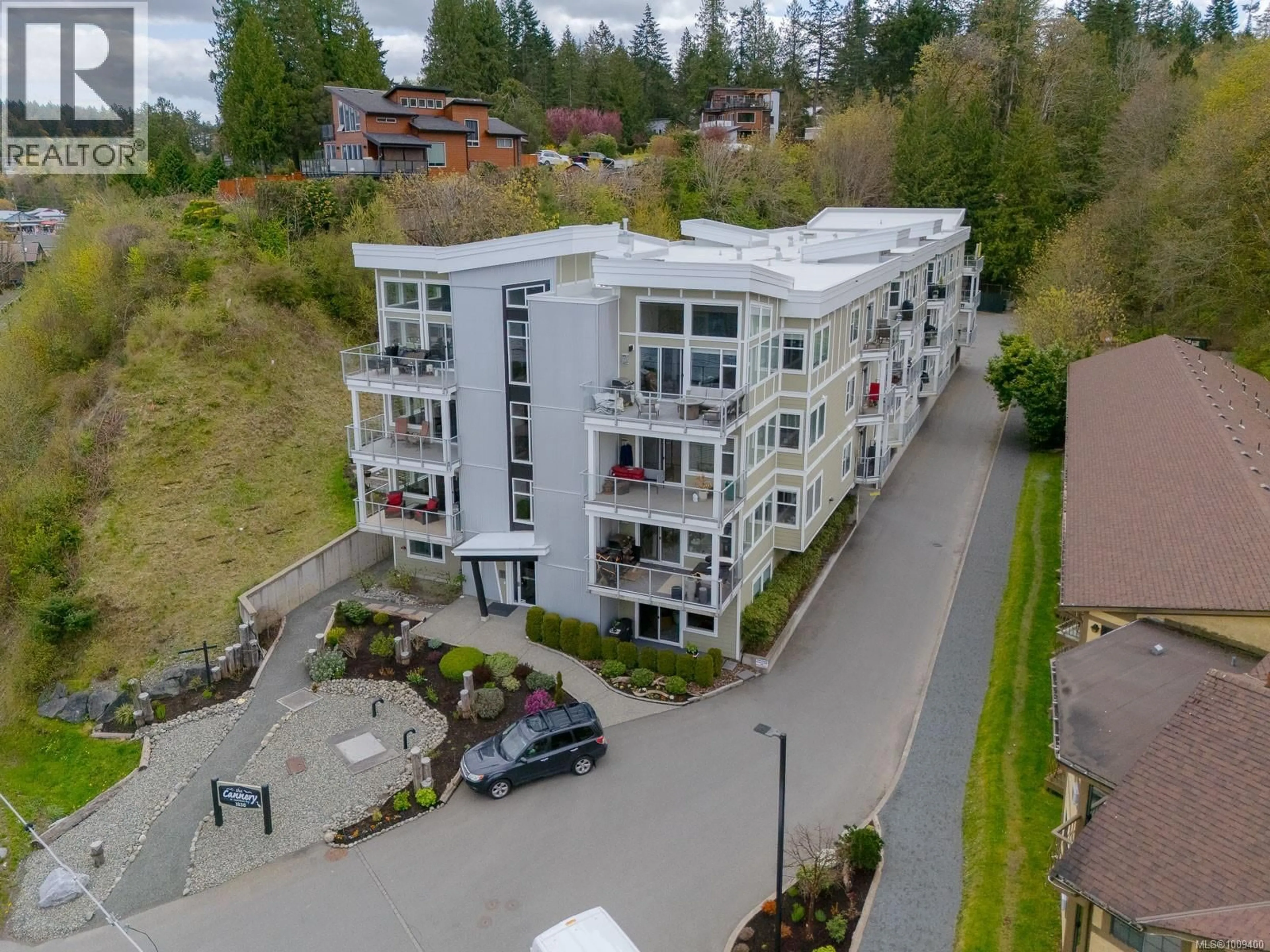 A pic from outside/outdoor area/front of a property/back of a property/a pic from drone, unknown for 204 - 1838 COWICHAN BAY ROAD, Cowichan Bay British Columbia V0R1N1
