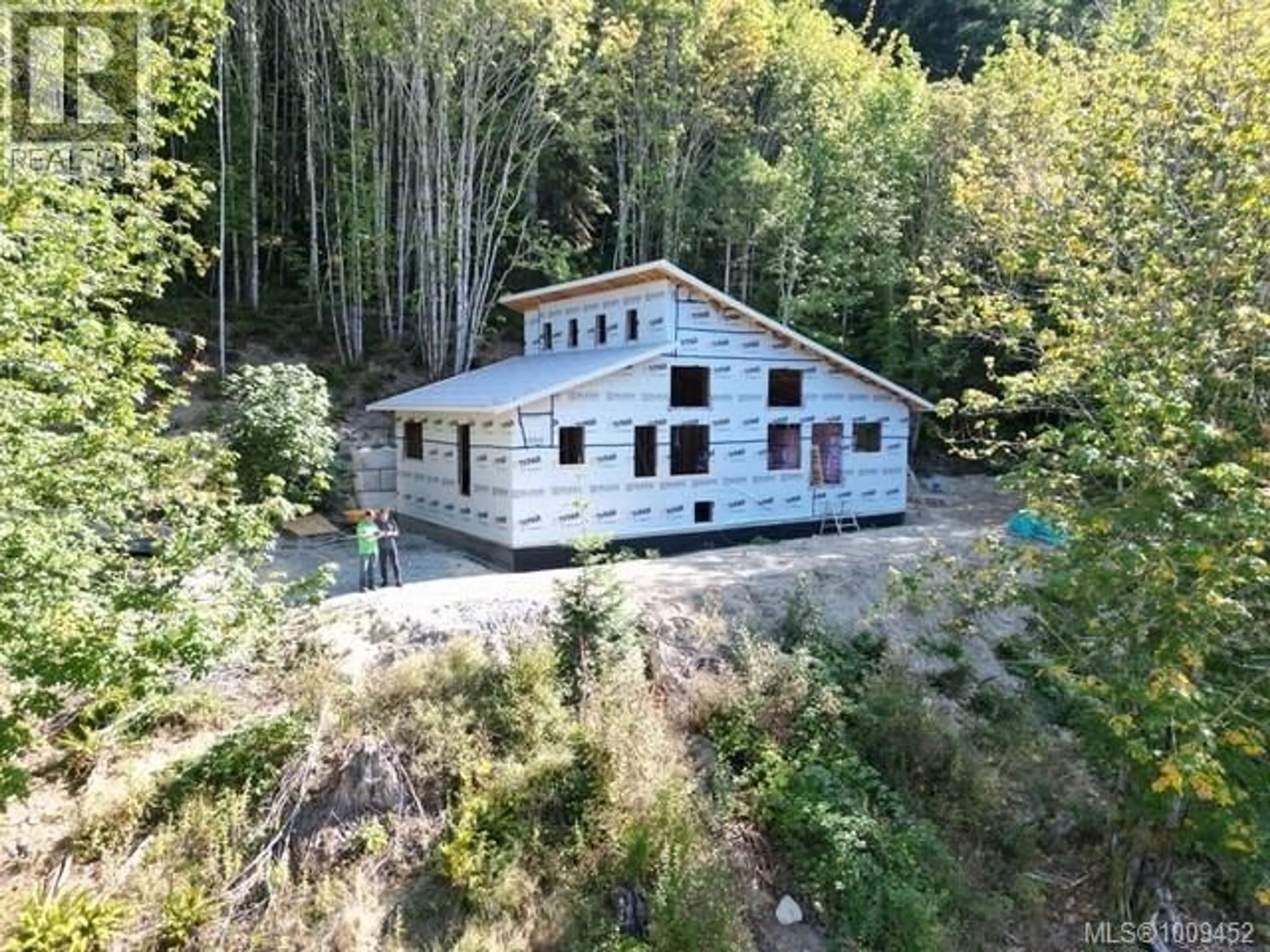 A pic from outside/outdoor area/front of a property/back of a property/a pic from drone, building for Lot 2 MAYO ROAD, Lake Cowichan British Columbia V0R2E0